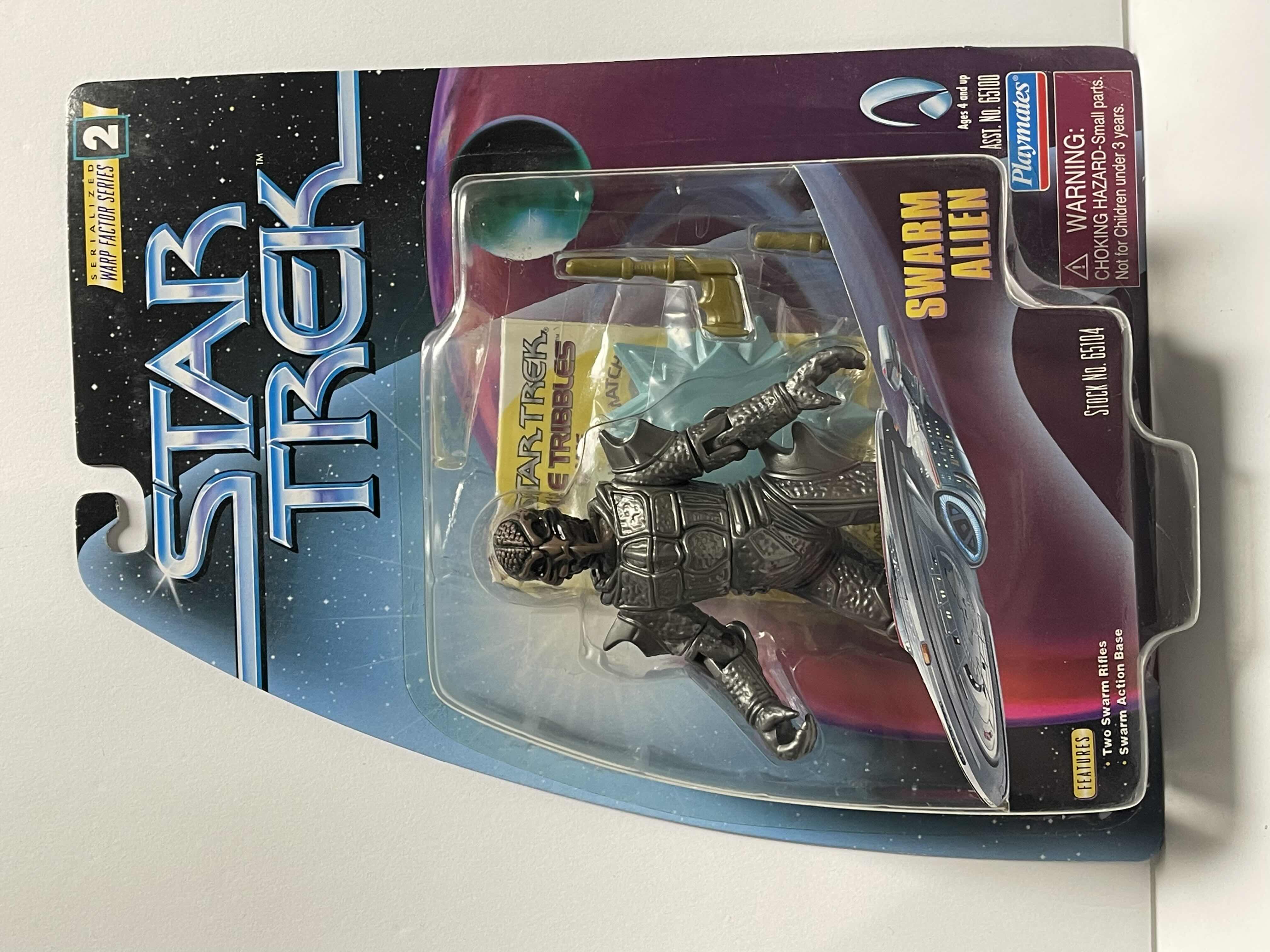 Photo 1 of NIB STAR TREK -SWARM ALIEN, WARP FACTOR #2 SERIES - RETAIL PRICE - $20.00