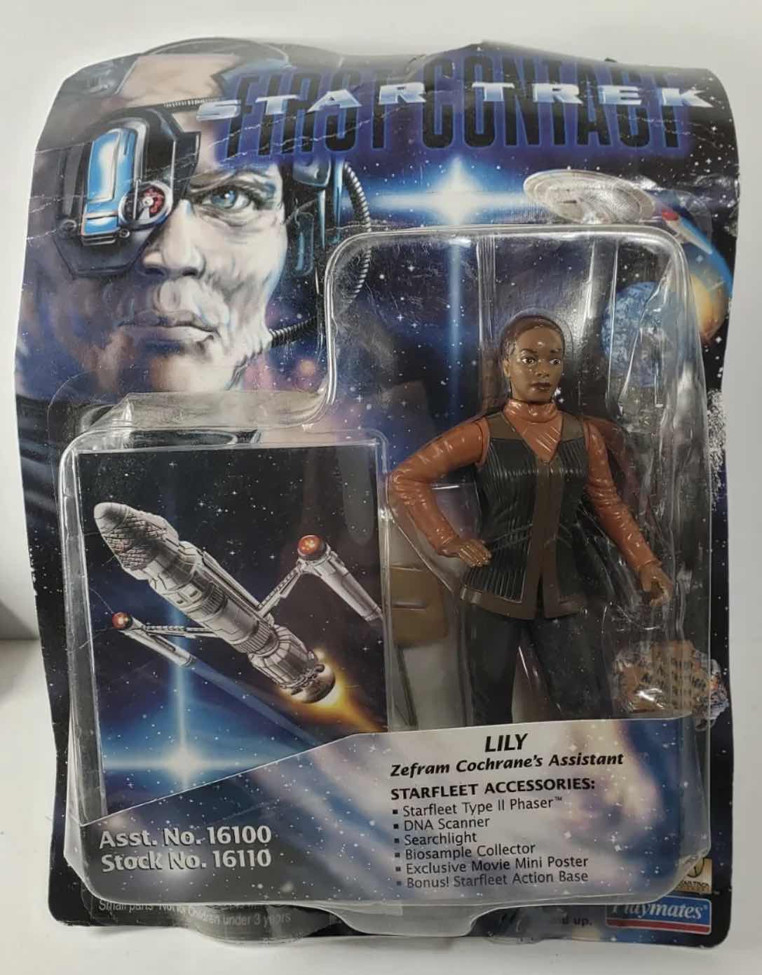 Photo 1 of NIB STAR TREK FIRST CONTACT “LILY ZEFRAM COCHRANANE’S ASSISTANT” - RETAIL PRICE $36.00