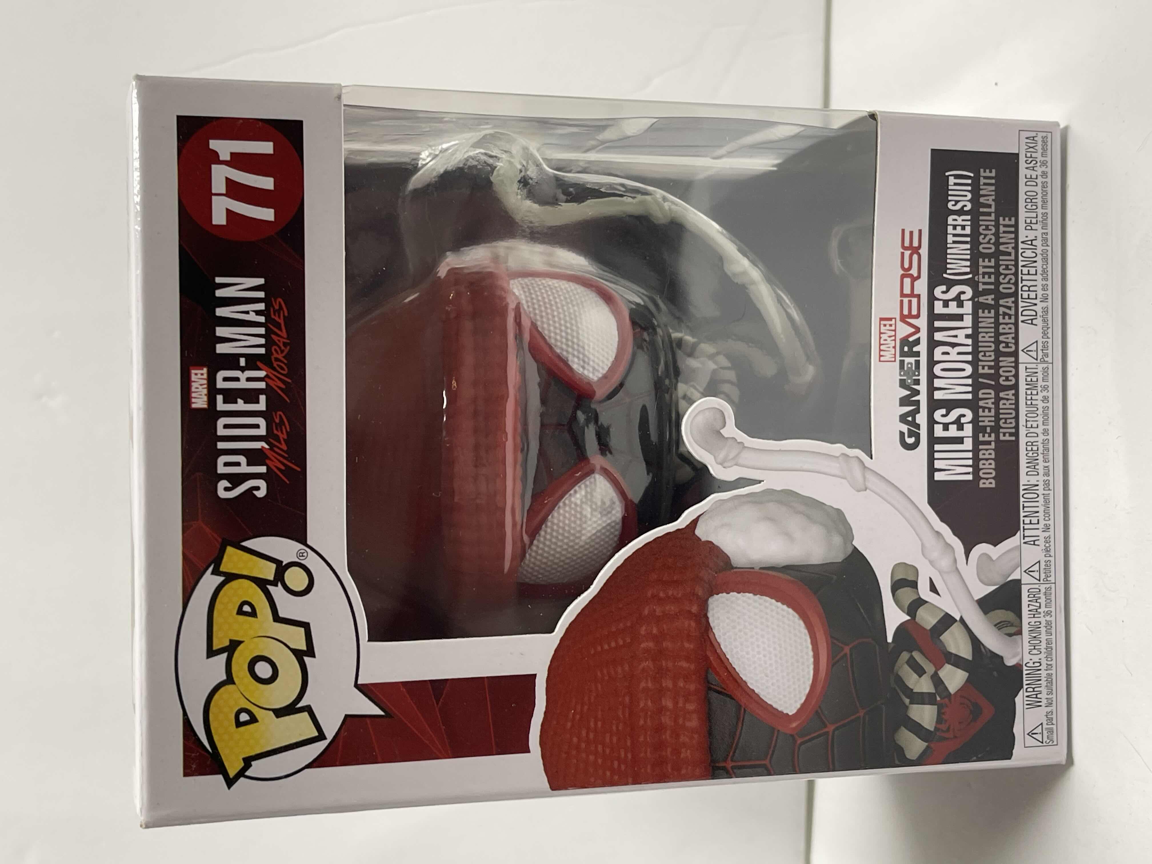 Photo 1 of NIB FUNKO POP MARVEL GAMERVERSE SERIES “SPIDER-MAN MILES MORALES” TOTAL RETAIL PRICE $22.00