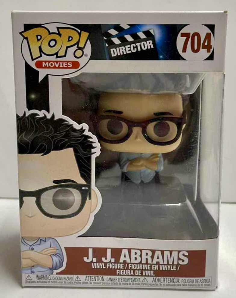 Photo 1 of NIB FUNKO POP MOVIE SERIES DIRECTOR J.J. ABRAMS - TOTAL RETAIL PRICE $27.00