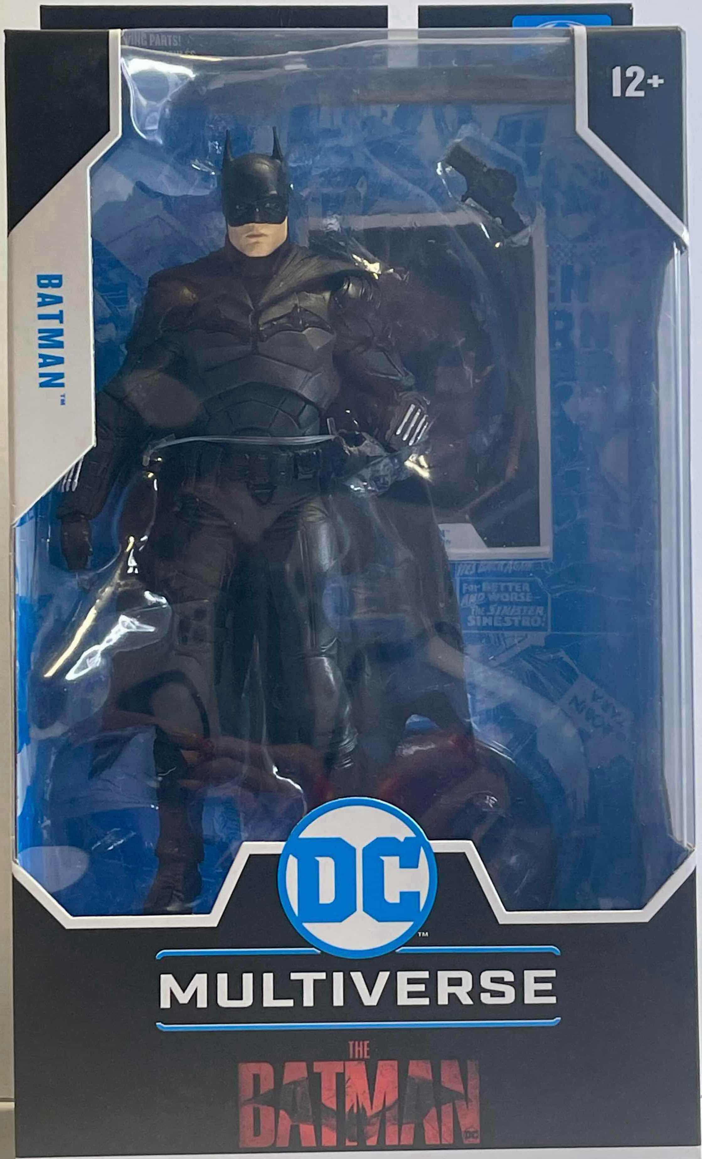 Photo 2 of NIB DC MULTIVERSE THE BATMAN “BATMAN” MCFARLANE TOYS ACTION FIGURE- RETAIL PRICE $ 23.00