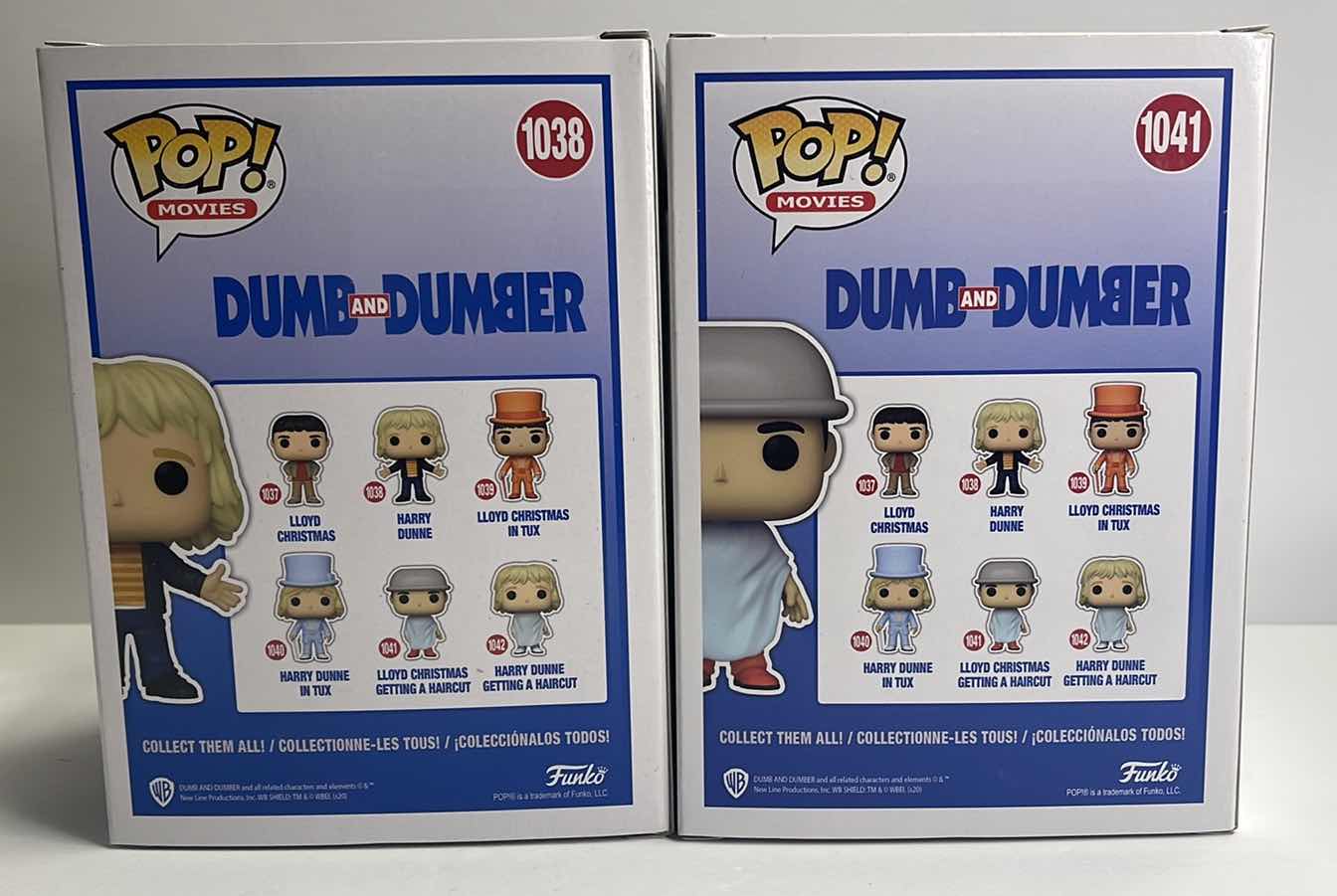 Photo 2 of NIB FUNKO POP MOVIES SERIES DUMB & DUMMER “HARRY DUNE & LLOYD CHRISTMAS - TOTAL RETAIL PRICE $31.00