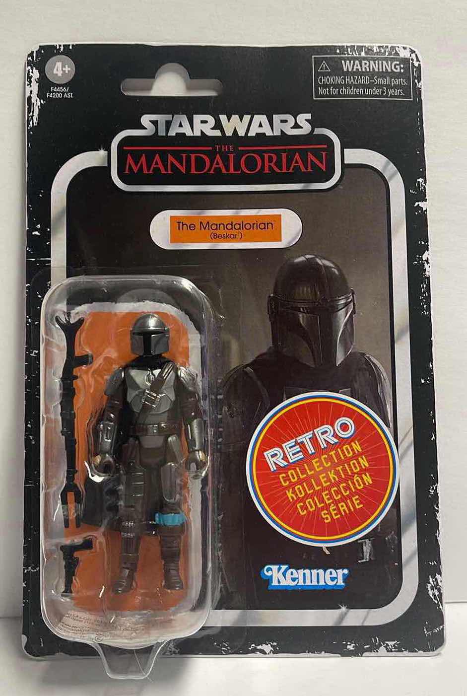 Photo 1 of NIB STAR WARS THE RETRO COLLECTION “THE MANDALORIAN BESKAR” ACTION FIGURE – RETAIL PRICE $19.99