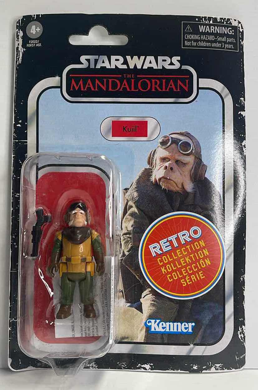 Photo 1 of NIB STAR WARS THE RETRO COLLECTION “KUIIL” ACTION FIGURE – RETAIL PRICE $12.00