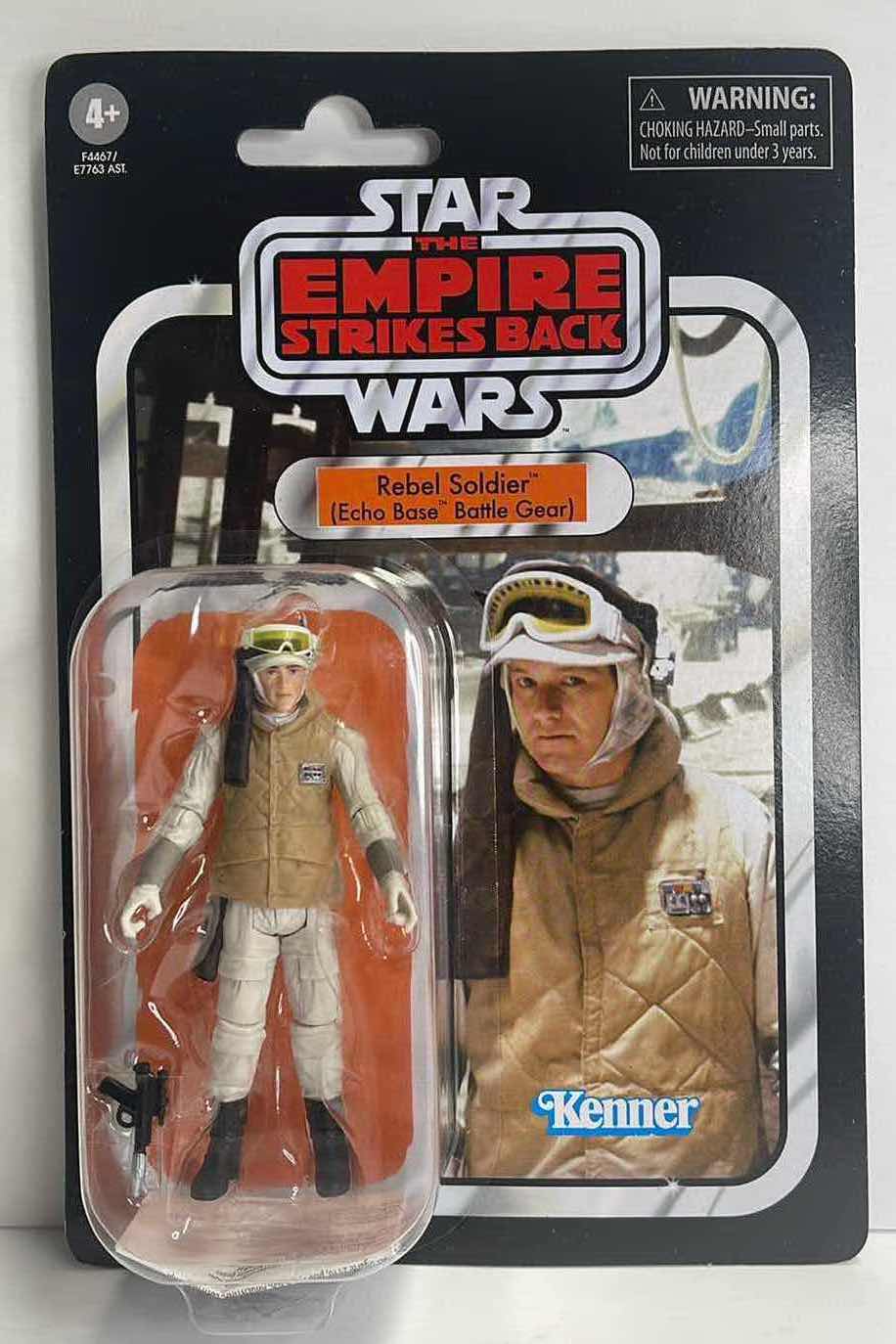 Photo 1 of NIB STAR WARS THE VINTAGE COLLECTION “REBEL SOLDIER ECHO BASE BATTLE GEAR” ACTION FIGURE – RETAIL PRICE $11.00