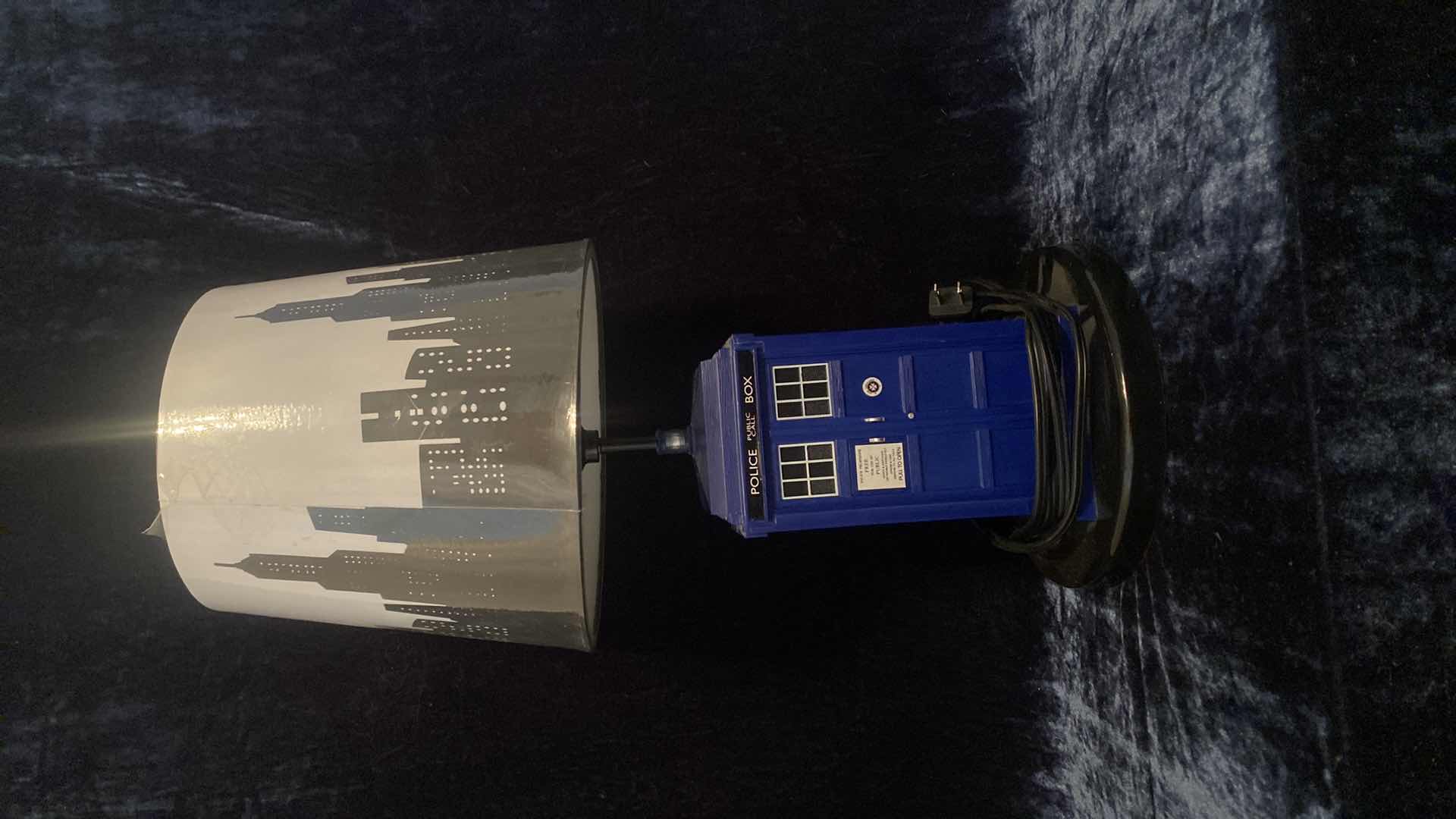 Photo 2 of DR WHO TARDIS TABLE LAMP