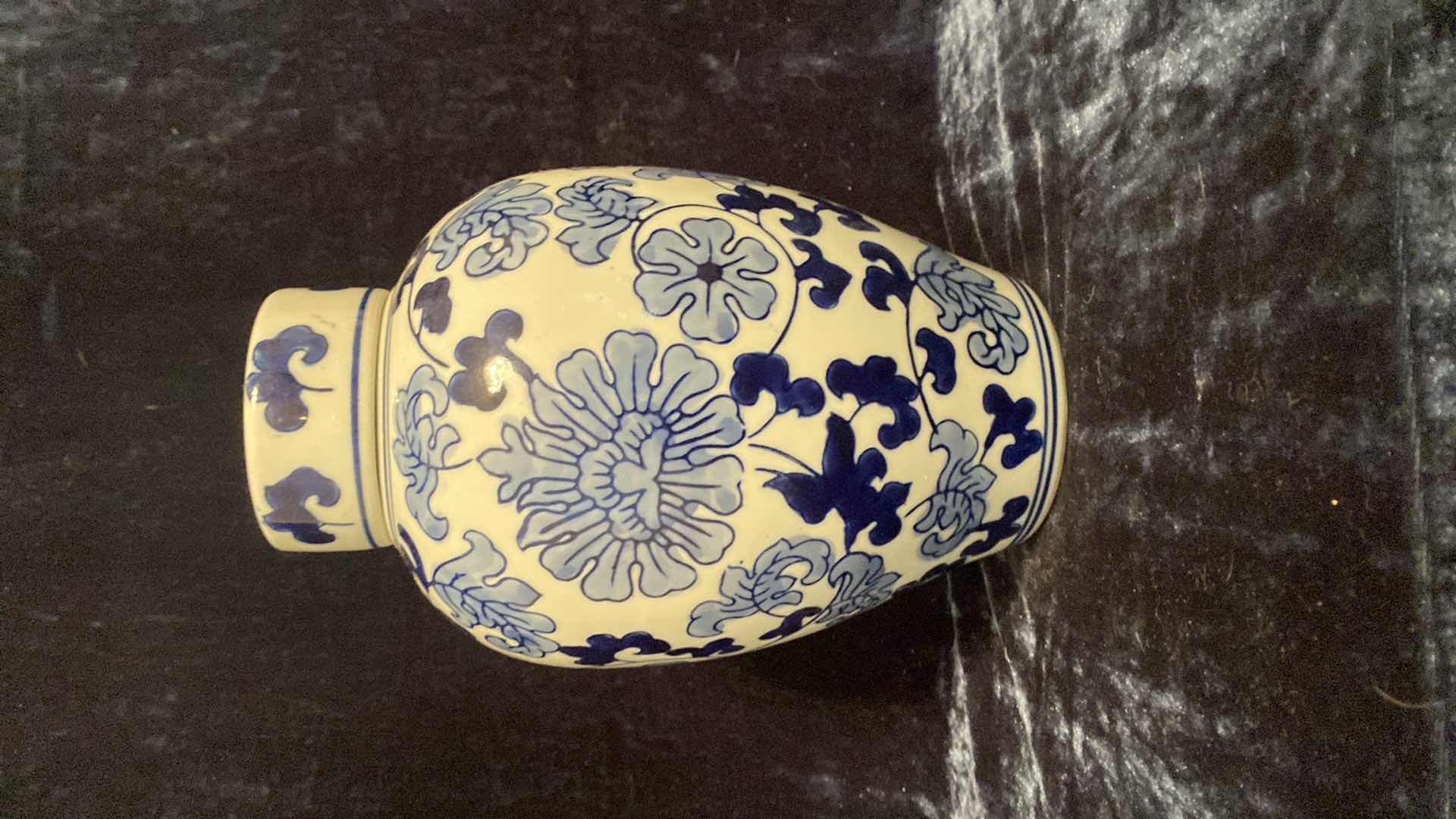 Photo 2 of BLUE AND WHITE PORCELAIN VASE