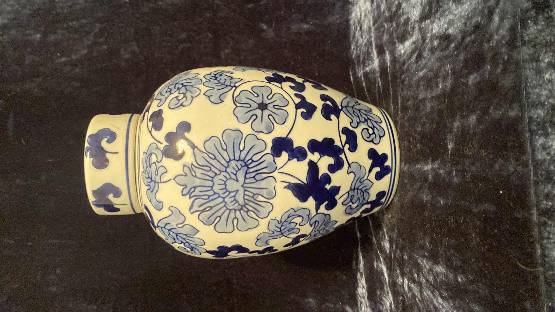 Photo 1 of BLUE AND WHITE PORCELAIN VASE