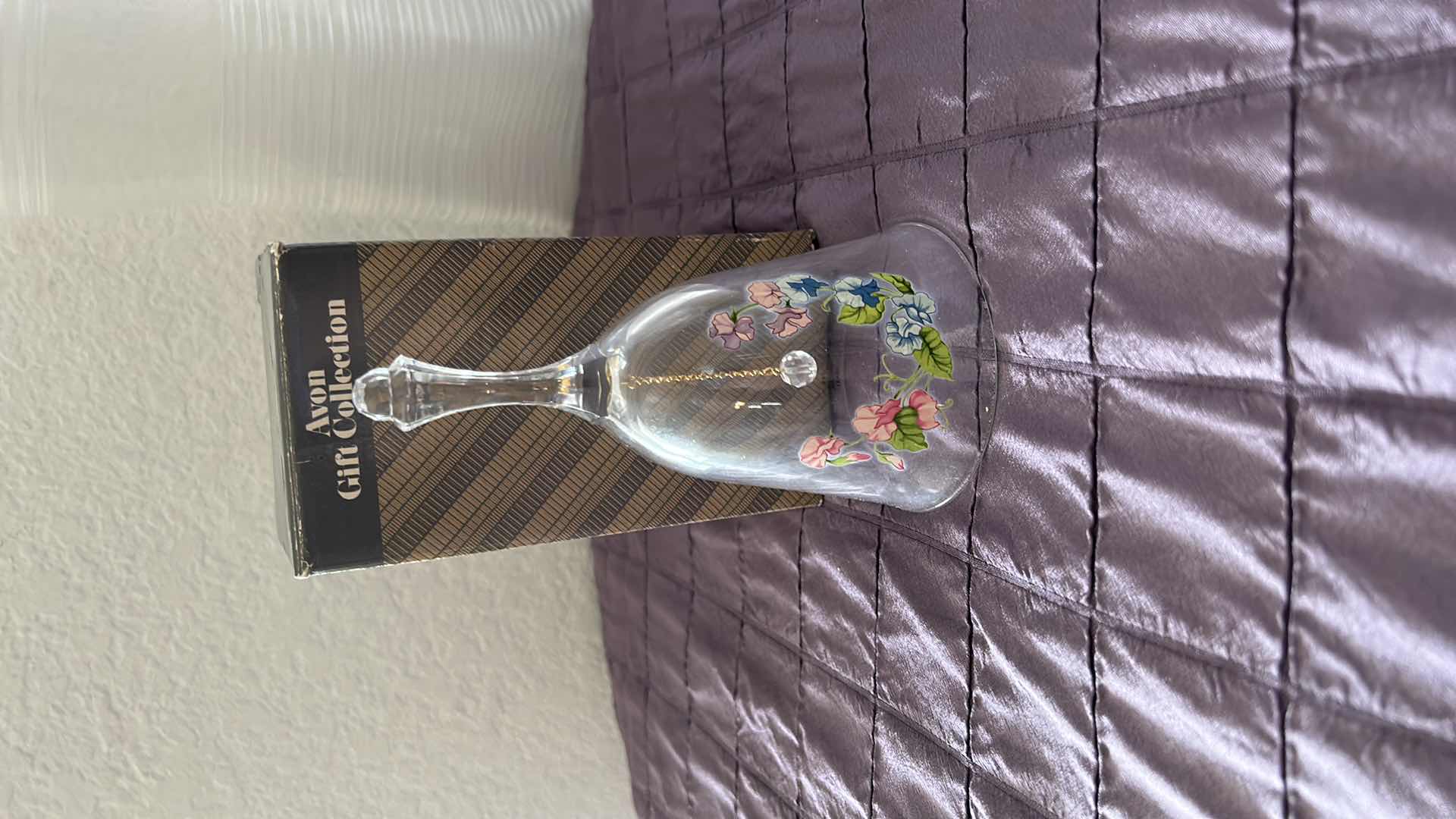 Photo 1 of APRIL LEAD CRYSTAL BIRTHDAY BELL