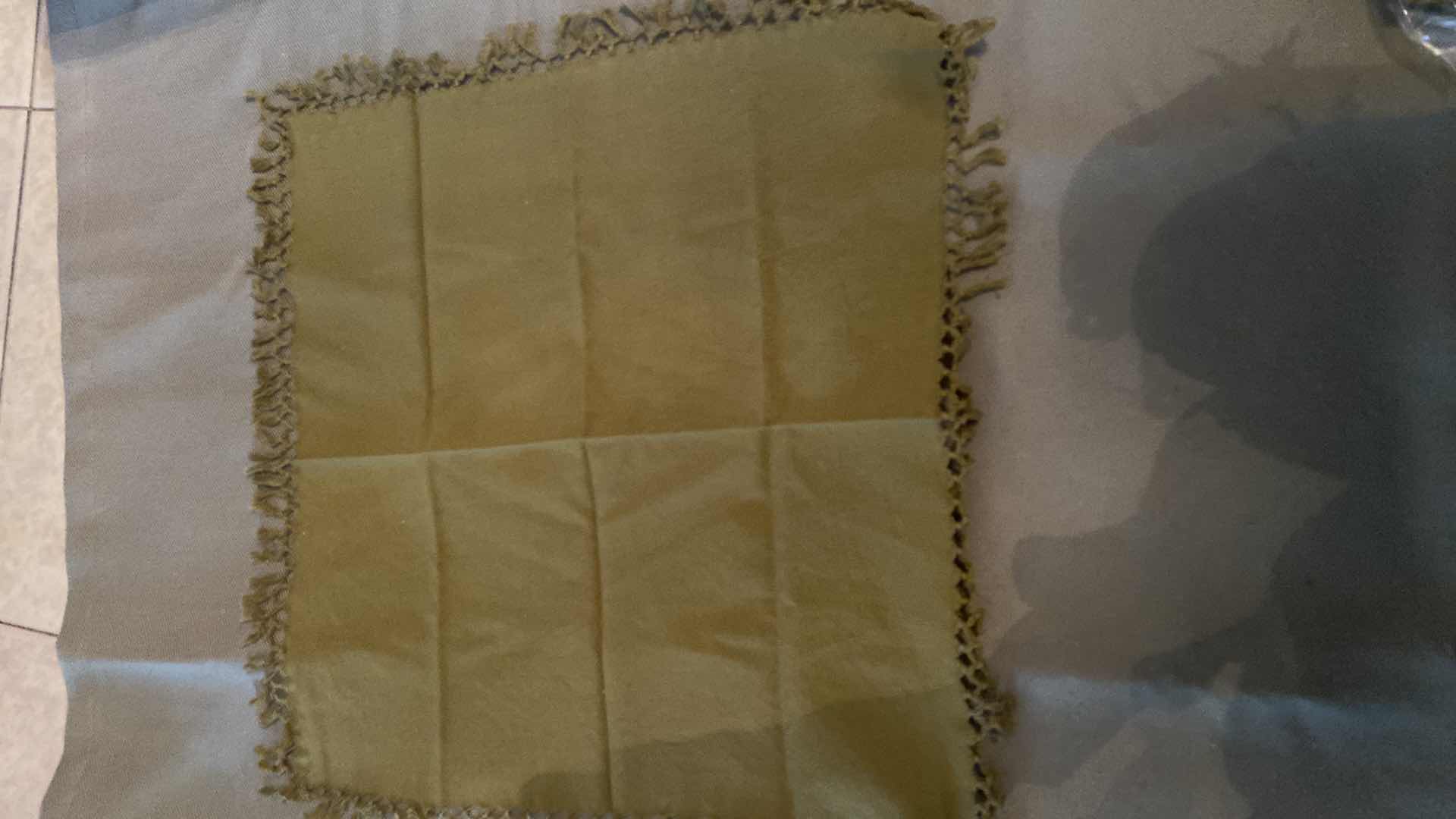 Photo 1 of 6 OLIVE GREEN NAPKINS