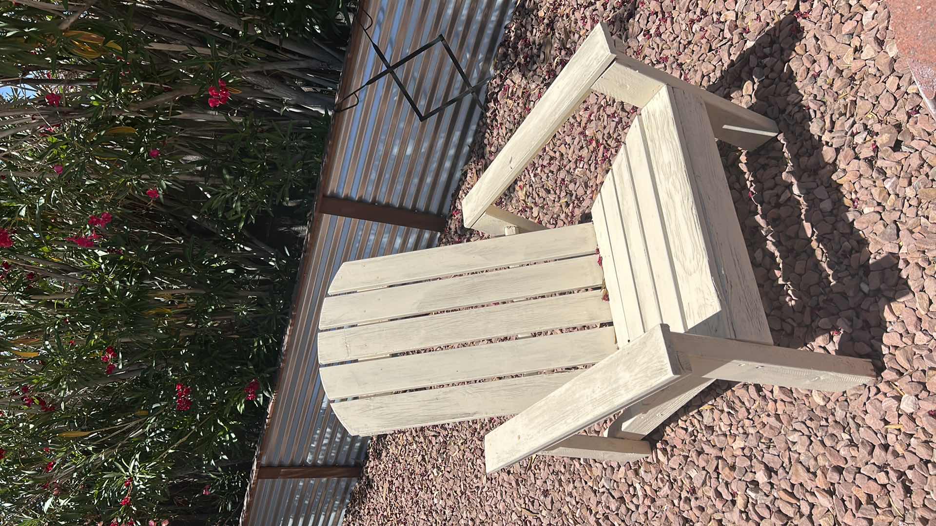 Photo 1 of WOODEN PATIO CHAIR SET