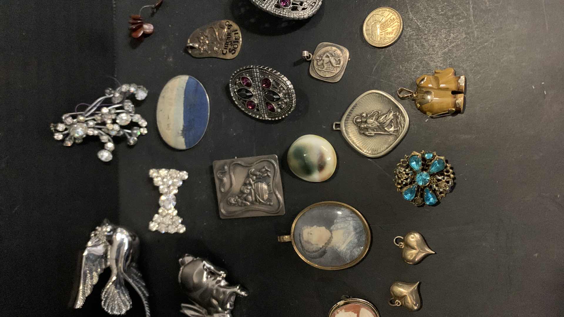 Photo 3 of JEWELRY PINS AND PENDANT ASSORTMENT