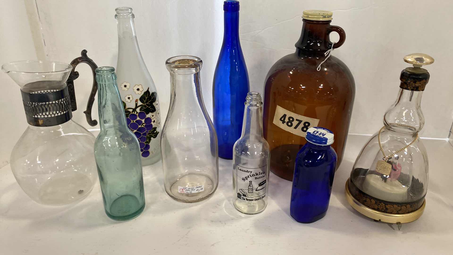 Photo 1 of VINTAGE GLASS BOTTLES AND MORE