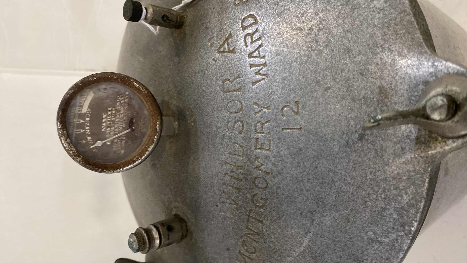 Photo 3 of ANTIQUE MONTGOMERY WARDS PRESSURE COOKER