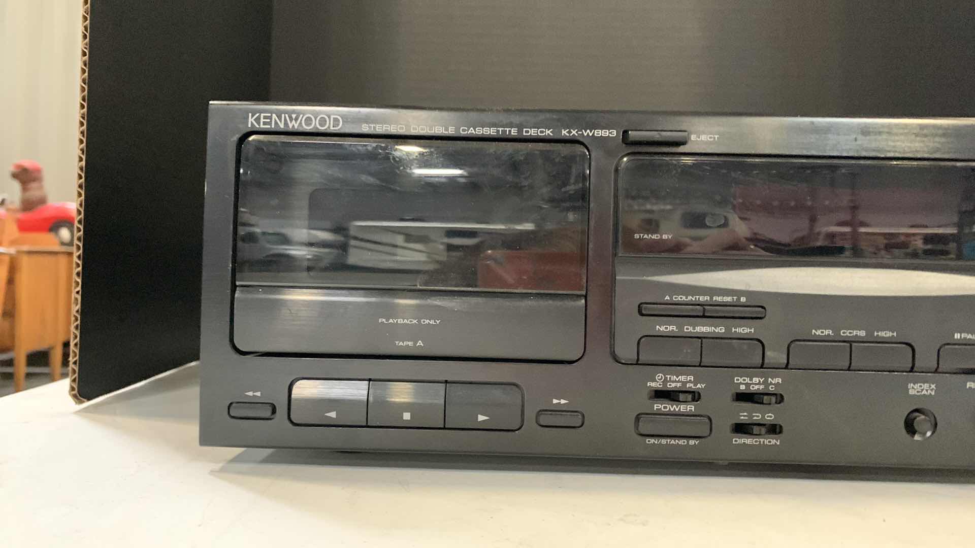 Photo 4 of KENWOOD STEREO DOUBLE CASSETTE DECK