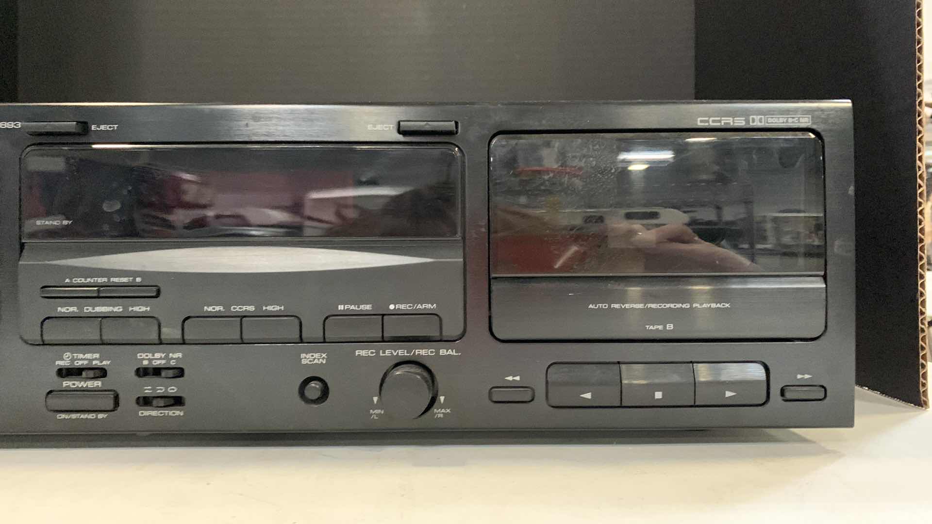 Photo 5 of KENWOOD STEREO DOUBLE CASSETTE DECK