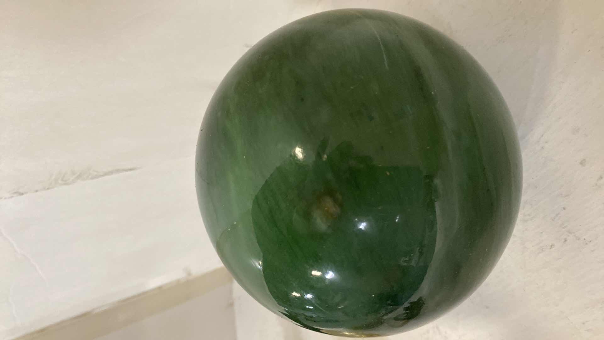 Photo 3 of GREEN AVENTURINE SPHERE 5”