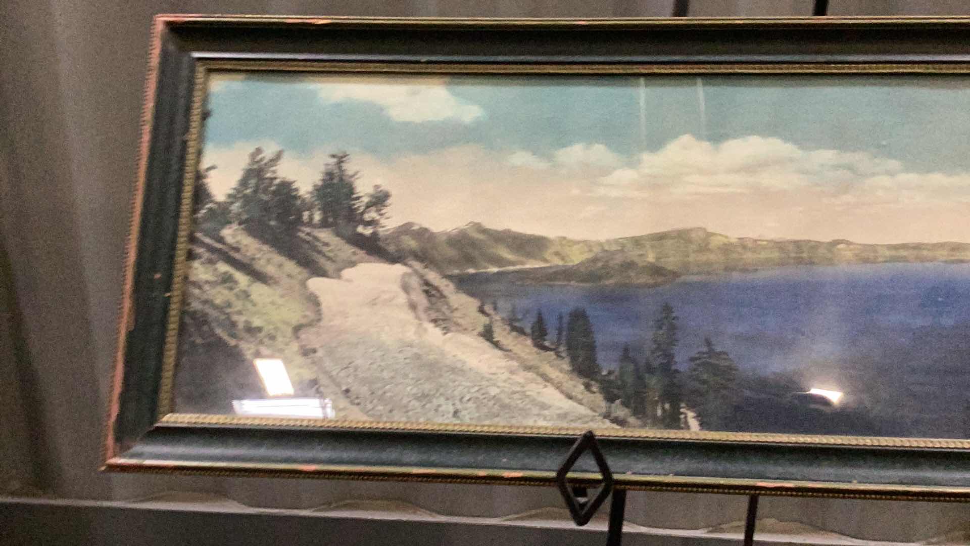 Photo 2 of FRAMED ARTWORK LANDSCAPE, 42” X 12”