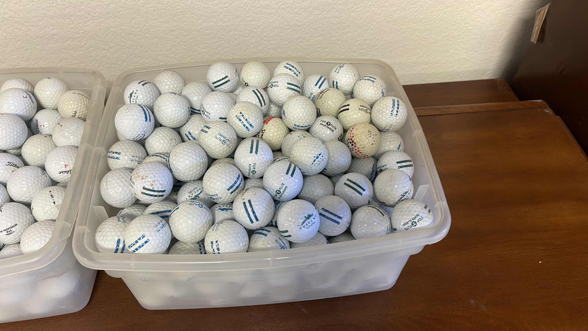 Photo 3 of 2 BINS OF GOLF BALLS