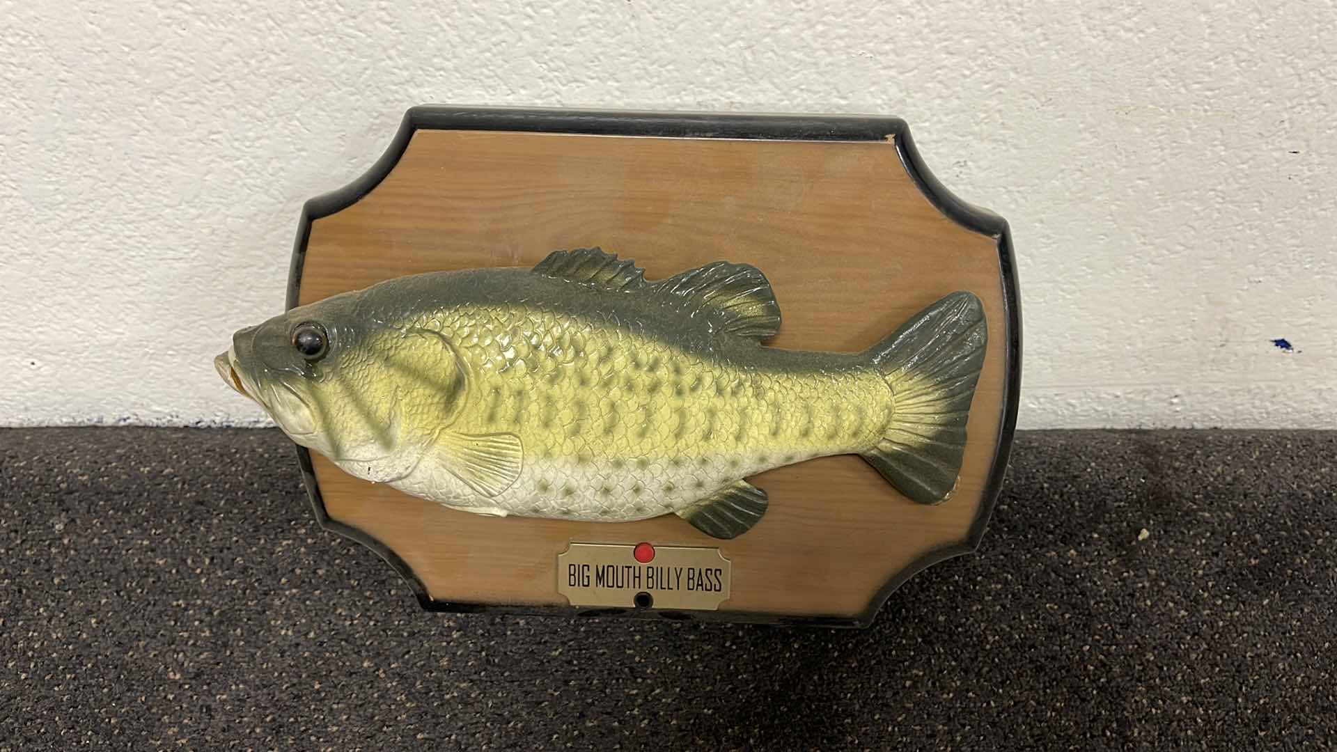 Photo 1 of VINTAGE BIG MOUTH BASS TALKING SIGN