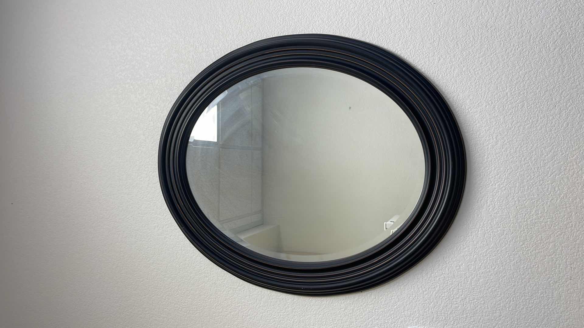 Photo 1 of FRAMED OVAL MIRROR 33” X 27”