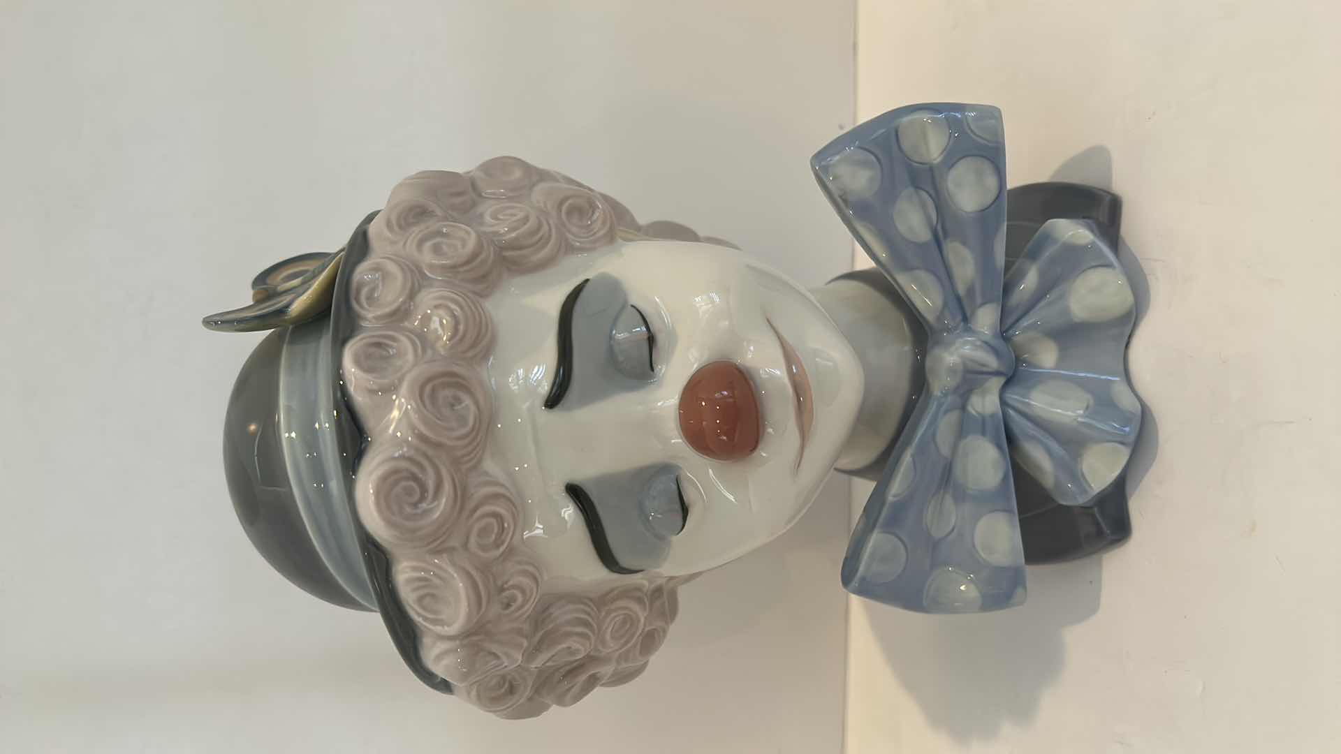 Photo 6 of LLADRO 9” PORCELAIN FIGURINE -"SAD CLOWN”