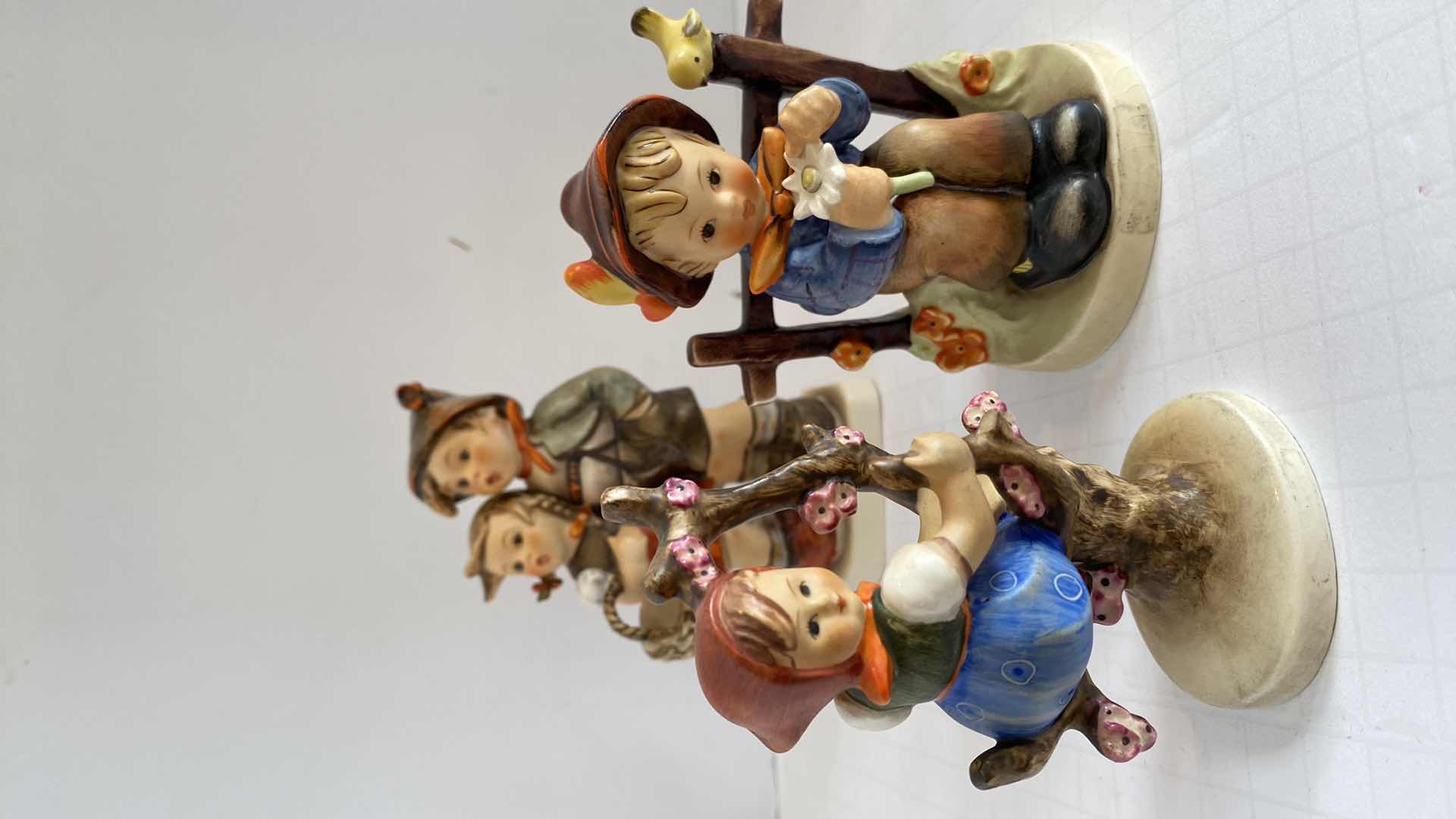 Photo 7 of VINTAGE WEST GERMANY FIGURINES TALLEST 5”