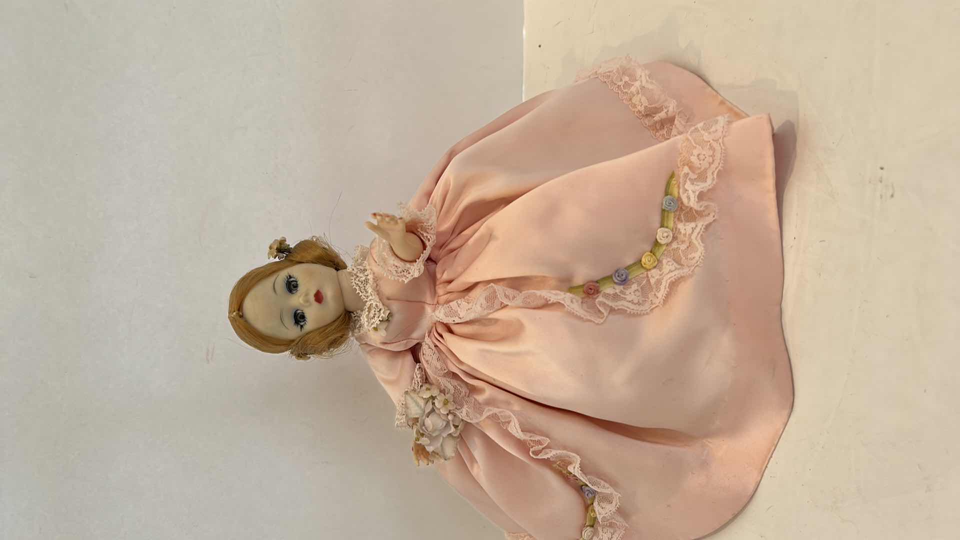 Photo 9 of MADAME ALEXANDER “JENNY LIND” PORCELAIN 8” DOLL ON STAND