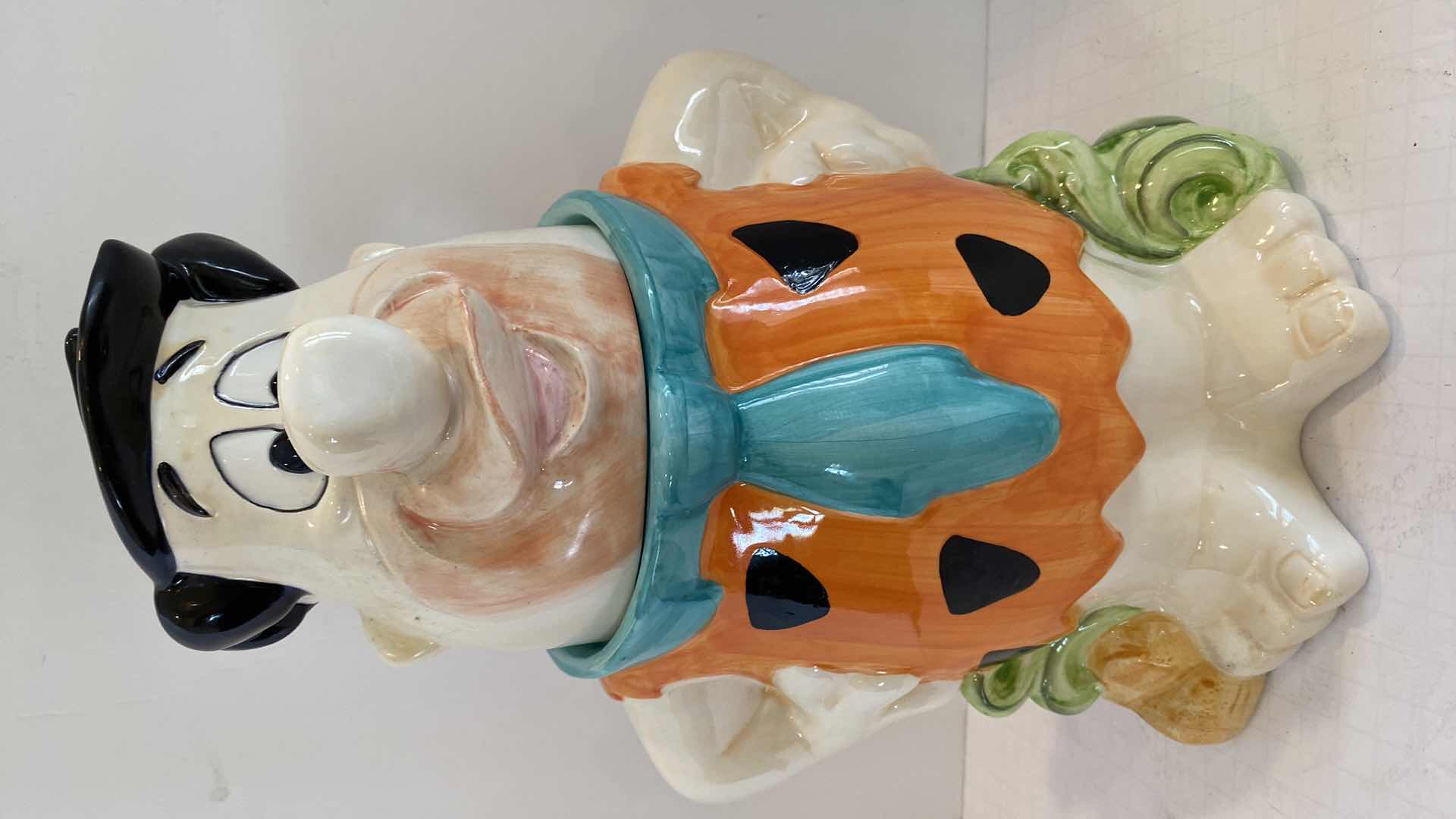 Photo 6 of VINTAGE HANNA BARBERA FRED FLINTSTONE COOKIE JAR 13”