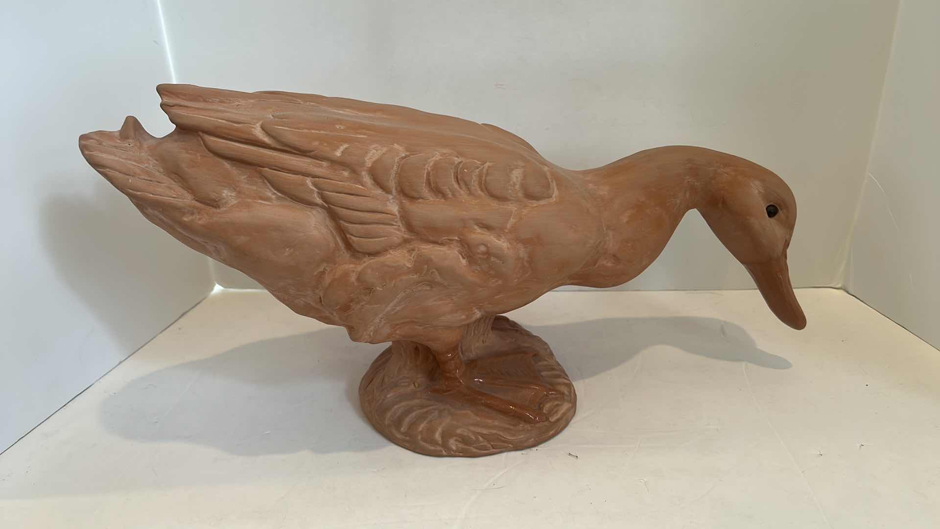 Photo 5 of EARTH NEEDS LTD POTTERY DUCK 21” x 10”