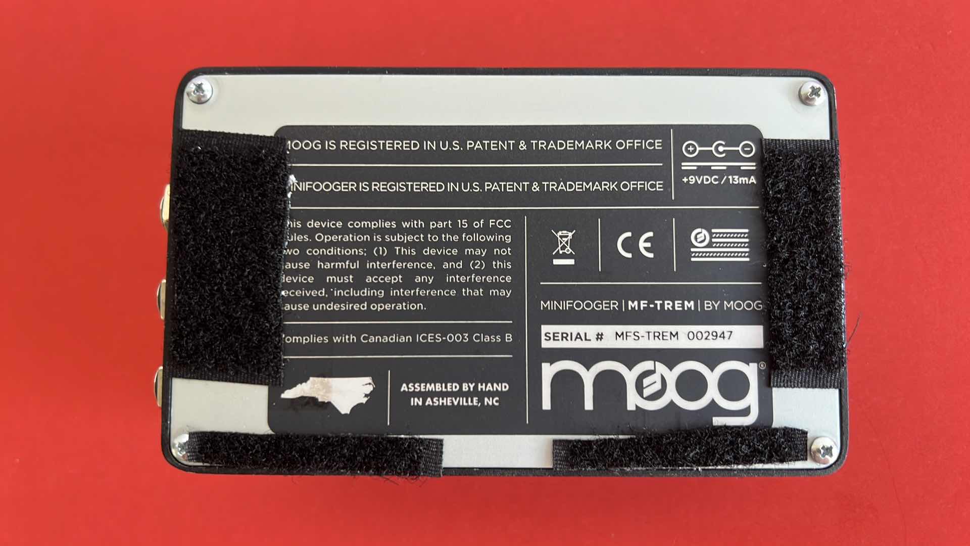 Photo 2 of MOOG MINIFOOGER MF TREM  (5 1/2”x 3 1/4” H 2”)