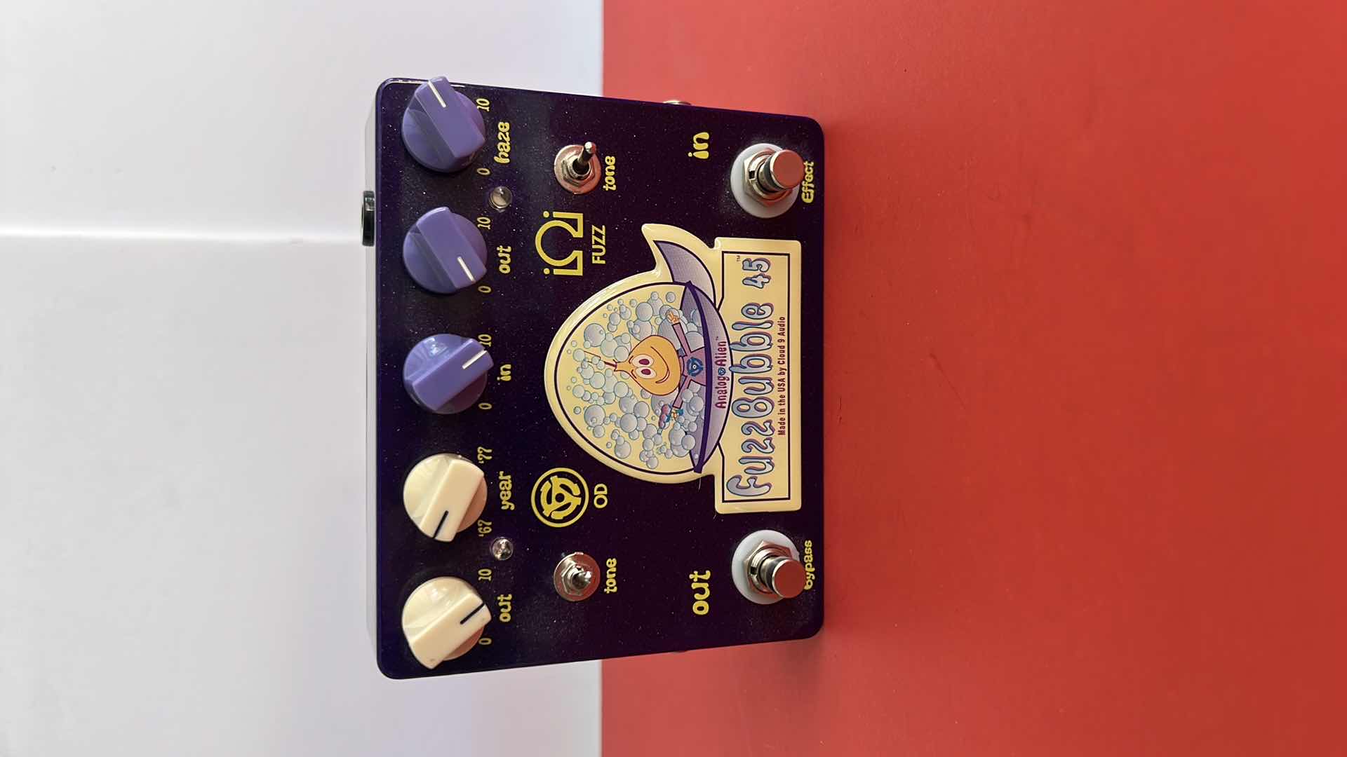 Photo 1 of ANALOG ALIEN FUZZBUBBLE-45 OVERDRIVE/FUZZ PEDAL