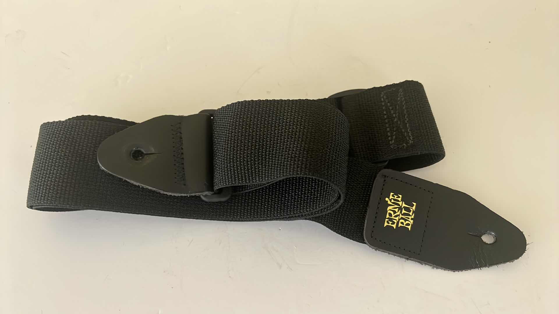 Photo 1 of ERNIE BALL BLACK NYLON GUITAR STRAP