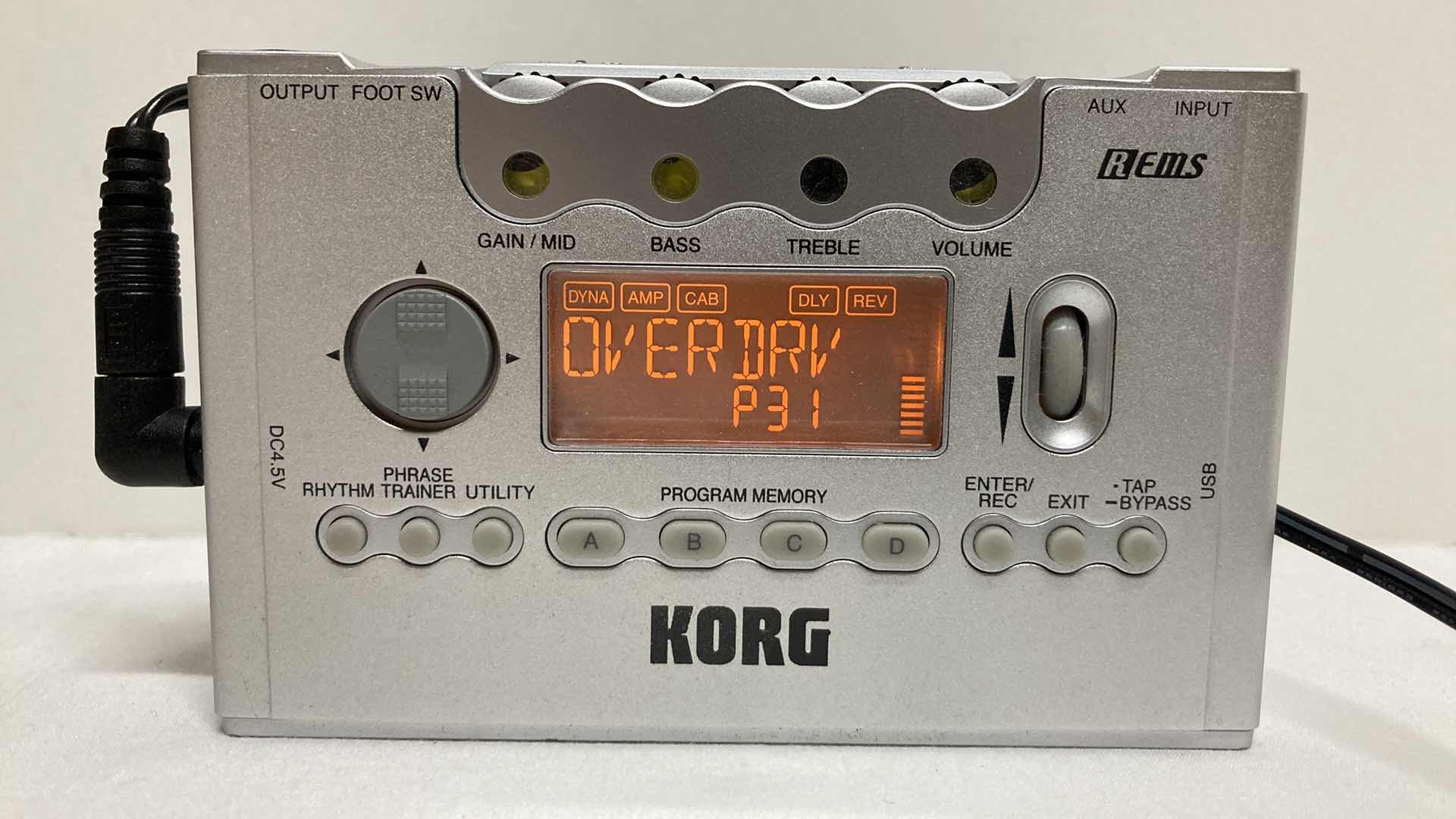 Photo 2 of KORG PANDORA PERSONAL MULTI EFFECT PROCESSOR MODEL PX5D