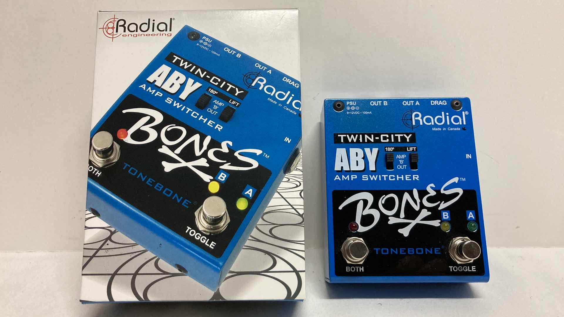 Photo 1 of RADIAL ENGINEERING TWIN CITY ABY BONES AMP SWITCHER