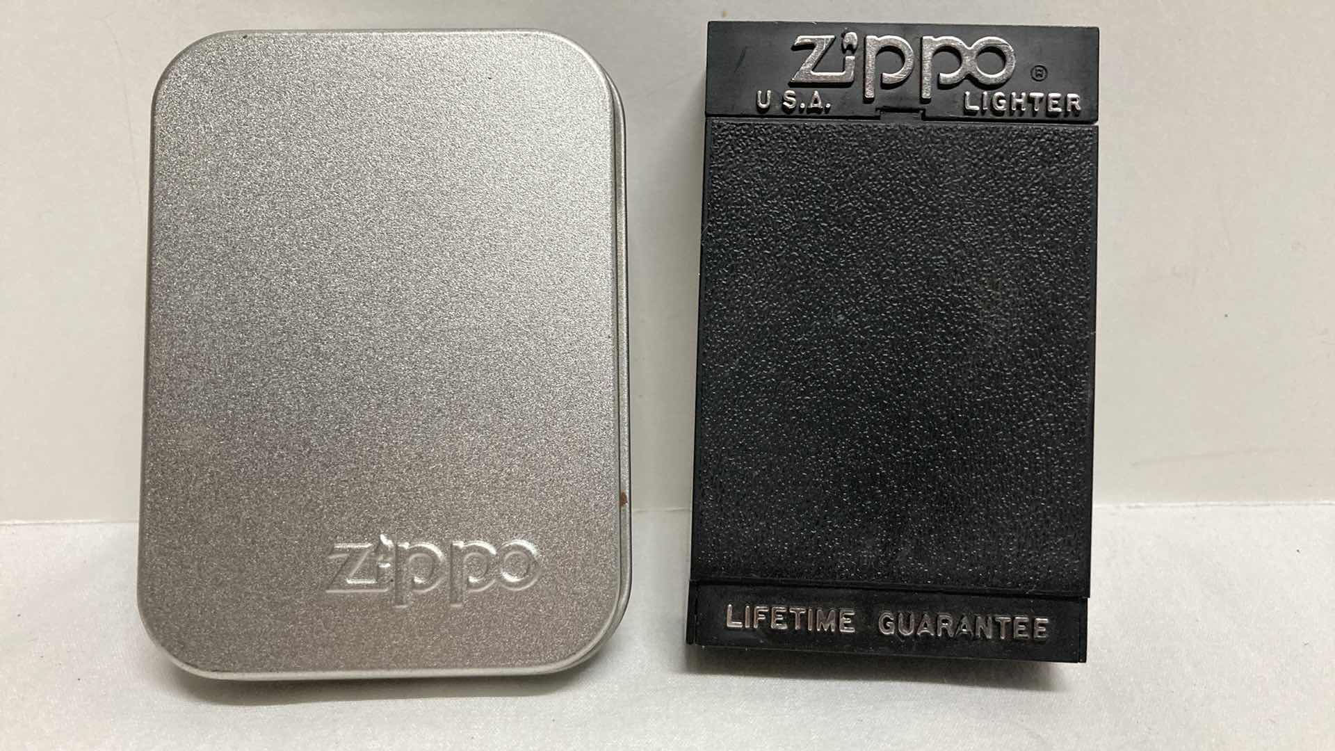 Photo 4 of ZIPPO SNAP ON LIGHTER & ZIPPO CANFOR LIGHTER W CASES