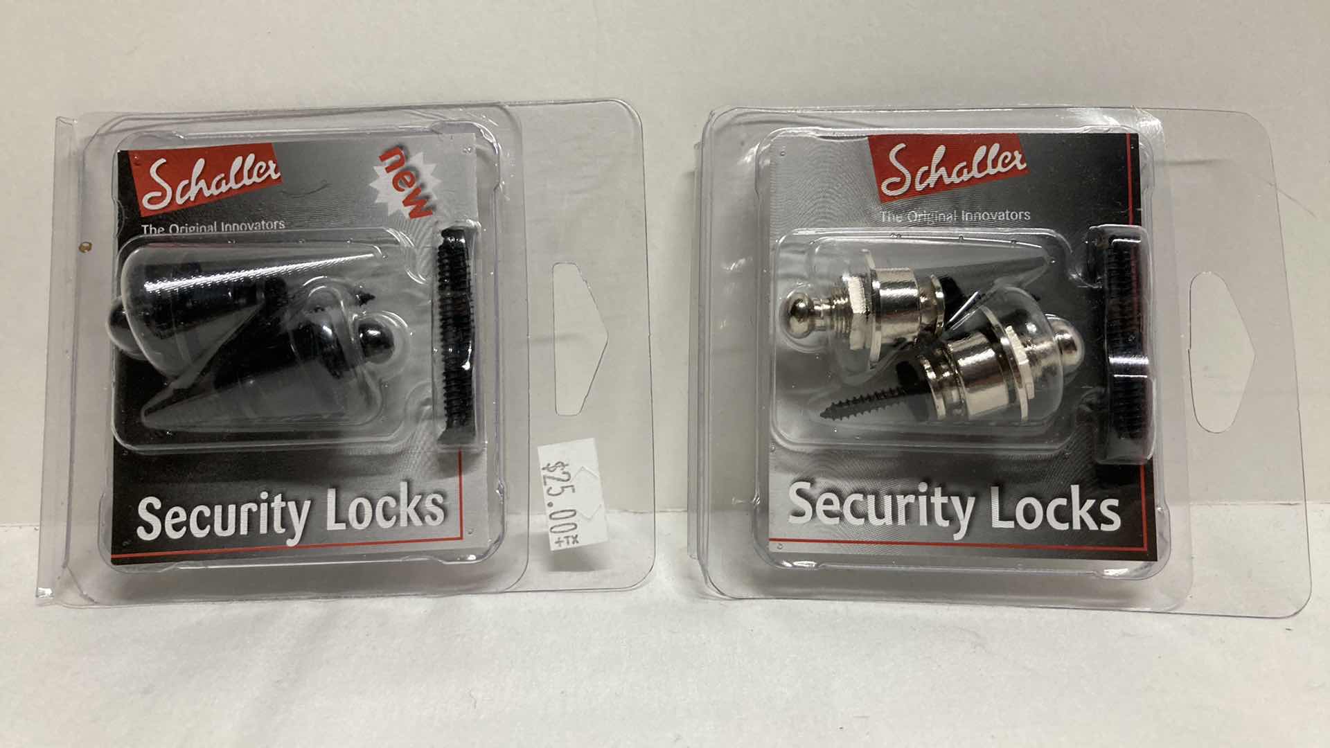 Photo 2 of NEW SCHALLER SECURITY STRAP LOCKS (2) W NEW ALL PARTS STRAP LOCKS