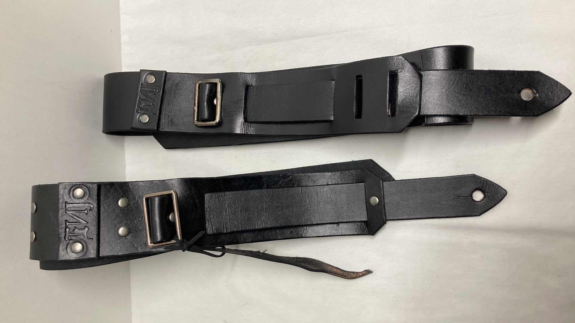 Photo 1 of HNJ LEATHER GUITAR STRAPS (2)