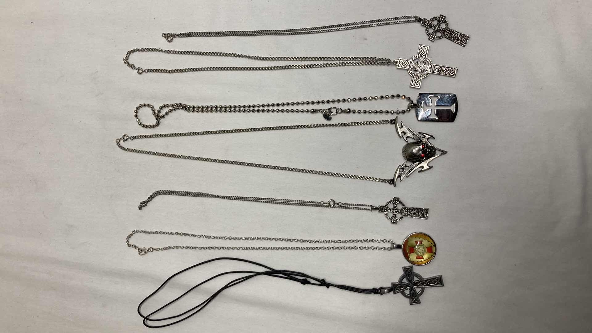 Photo 1 of ROCK N ROLL THEMED COSTUME NECKLACES (7)