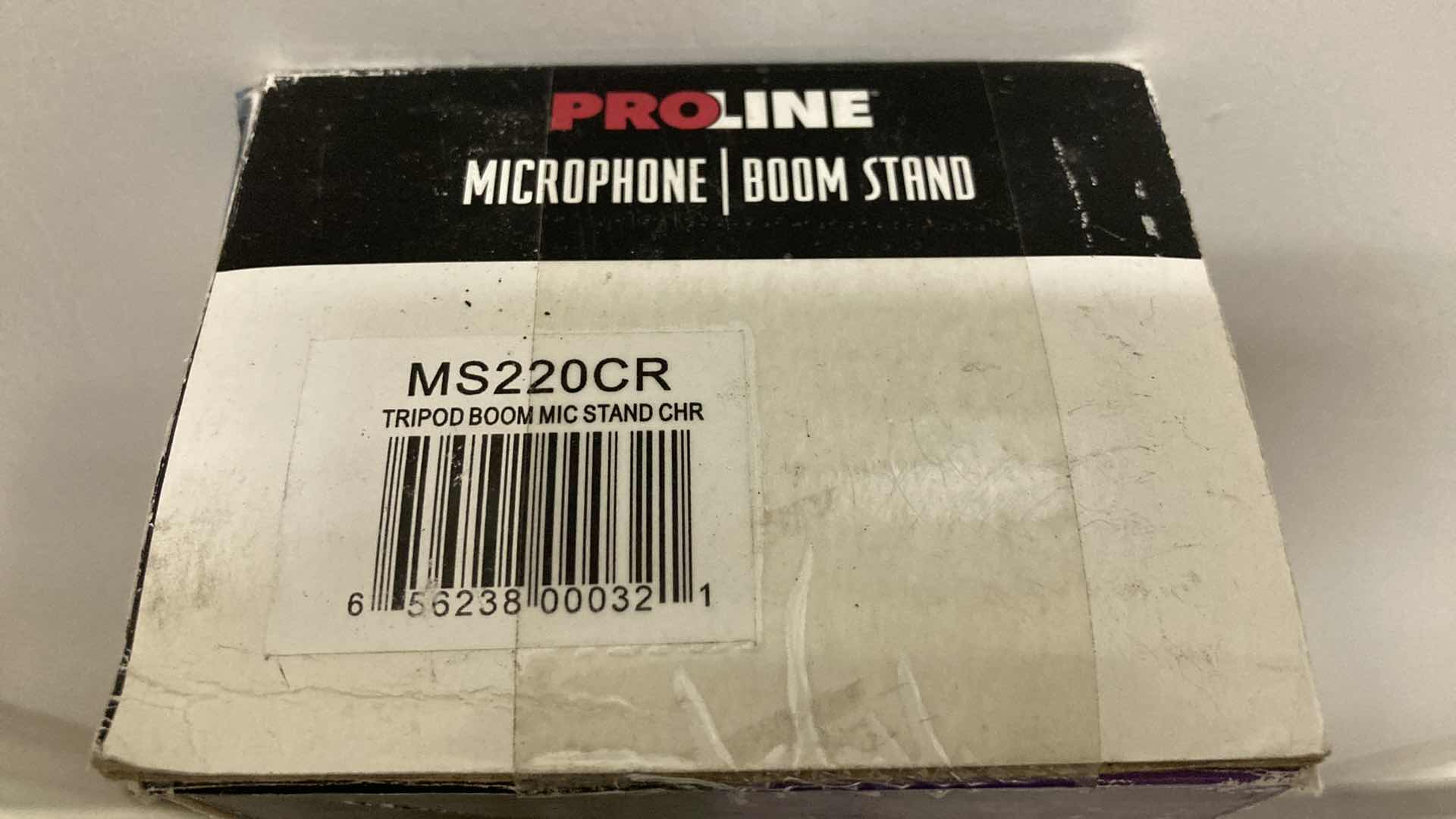 Photo 4 of PROLINE MICROPHONE BOOM TRIPOD STAND MODEL MS220CR