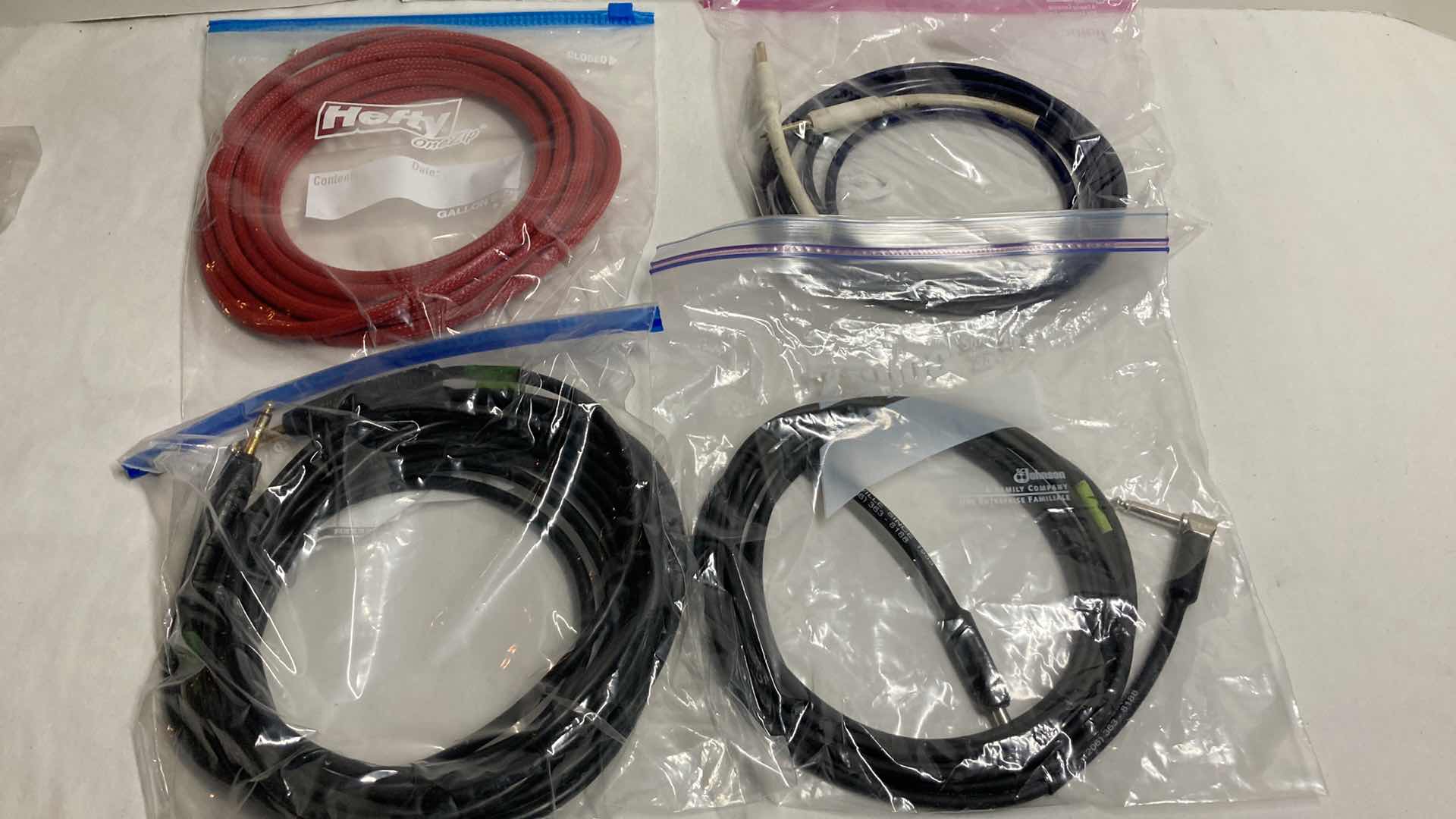 Photo 4 of GUITAR AMP CABLES VARIOUS BRANDS & LENGTHS (10)