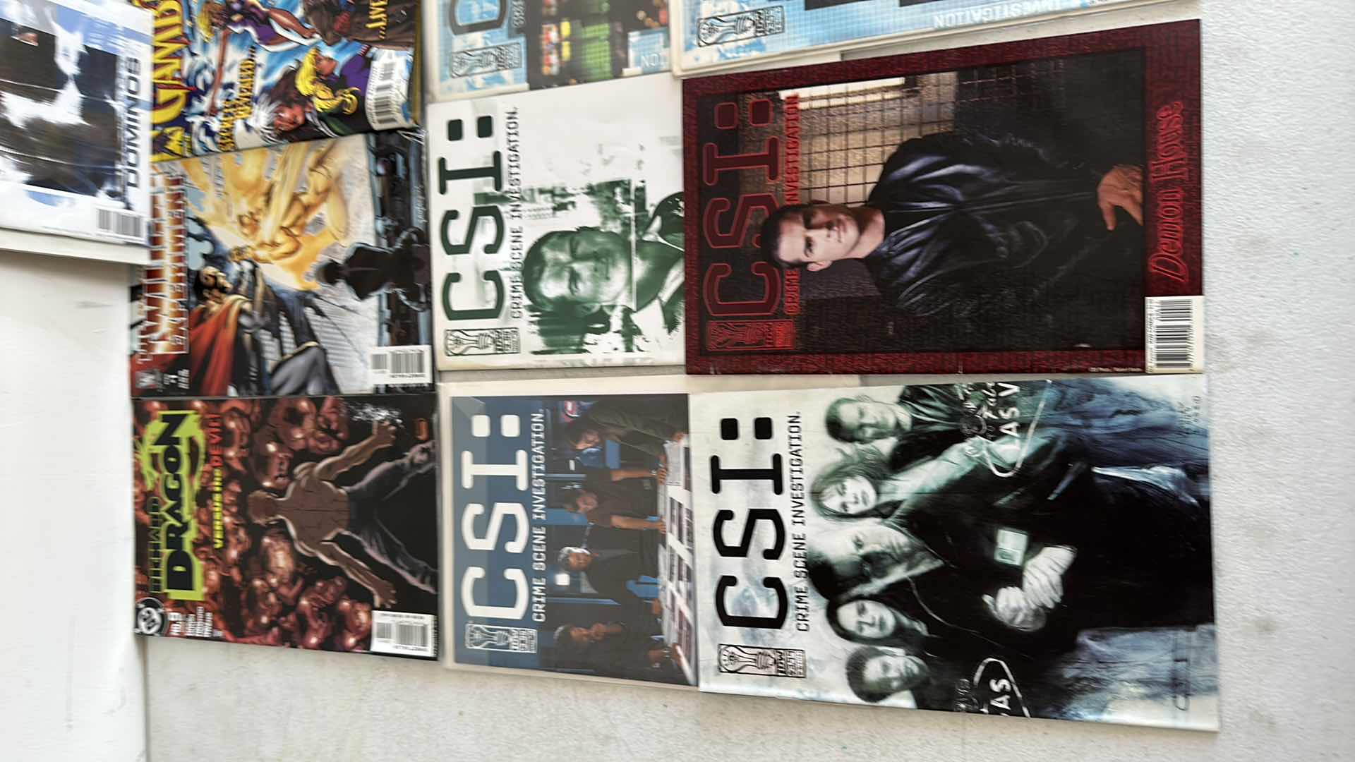 Photo 2 of CSI AND OTHER COMIC BOOKS
