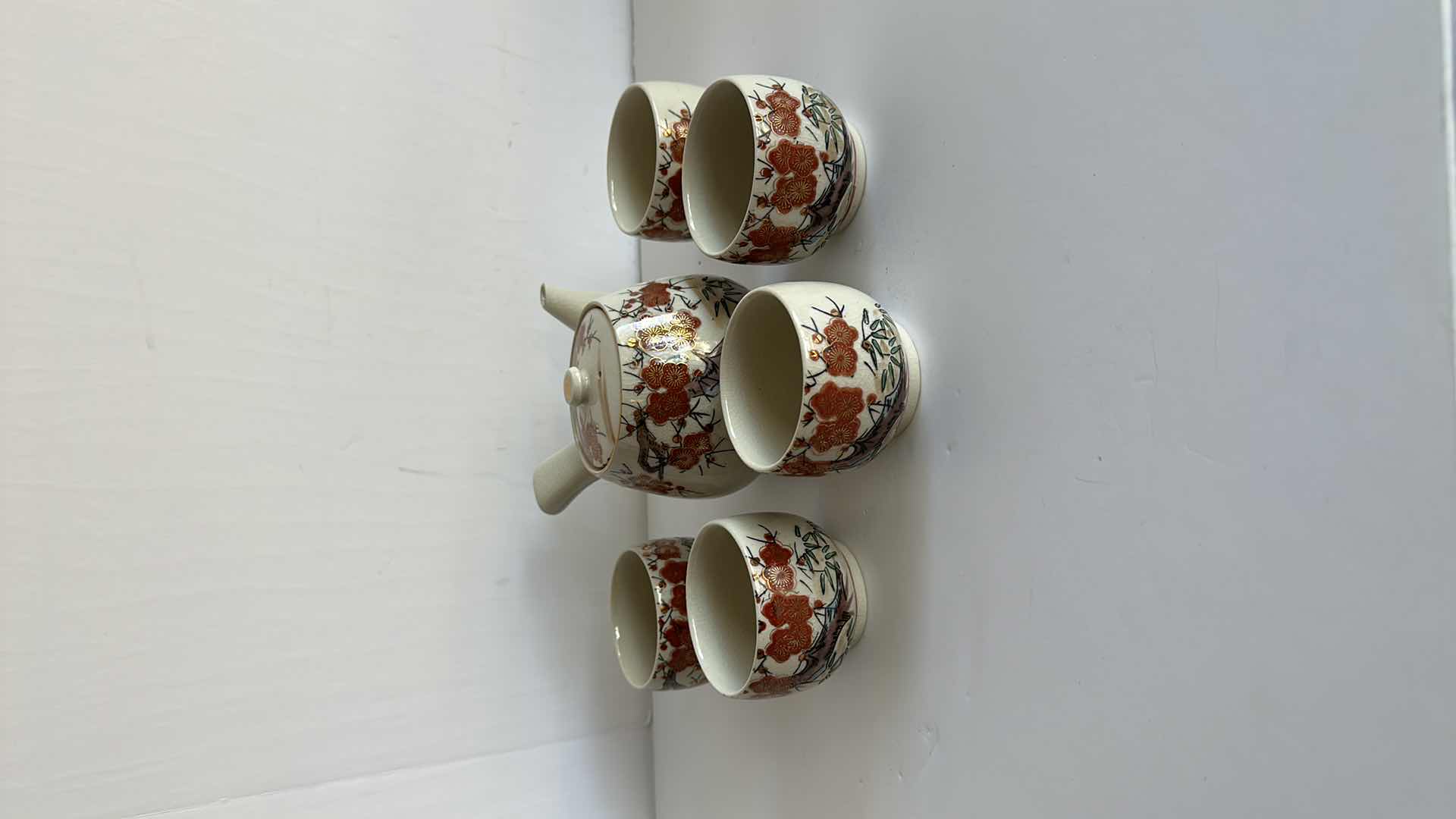 Photo 1 of TEA POT AND CUP SET