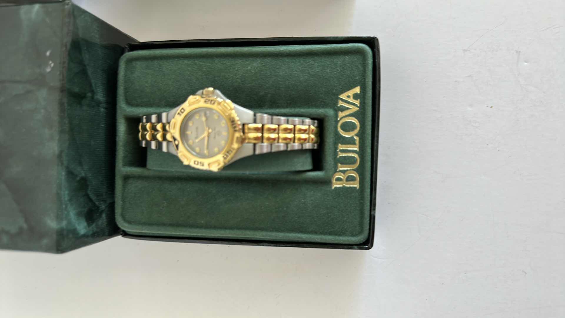 Photo 3 of BULOVA AND GUCCI WATCHES  NO INFO ON WORKING