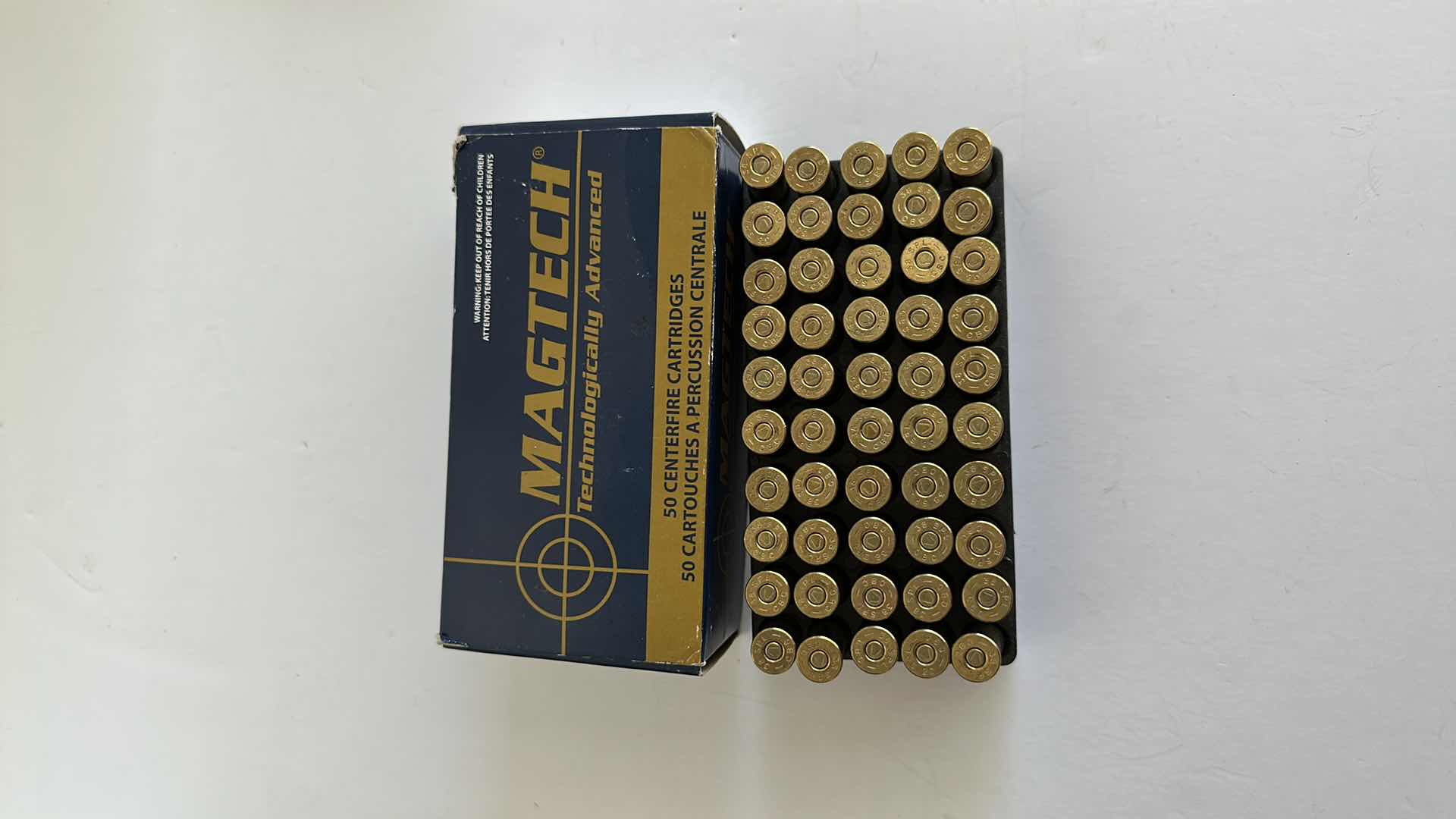 Photo 3 of BOX OF MAGTECH 38SPLCARTRIDGES AND PATCHES