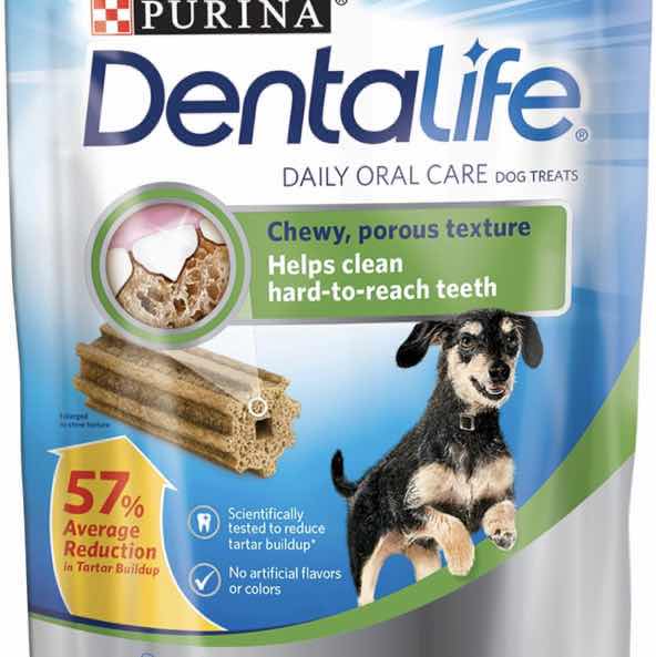 Photo 1 of 4-6.8 OZ BAGS PURINA “MINI” DENTALIFE DAILY ORAL DOG TREATS-RETAIL VALUE $48 EXP. 6/24