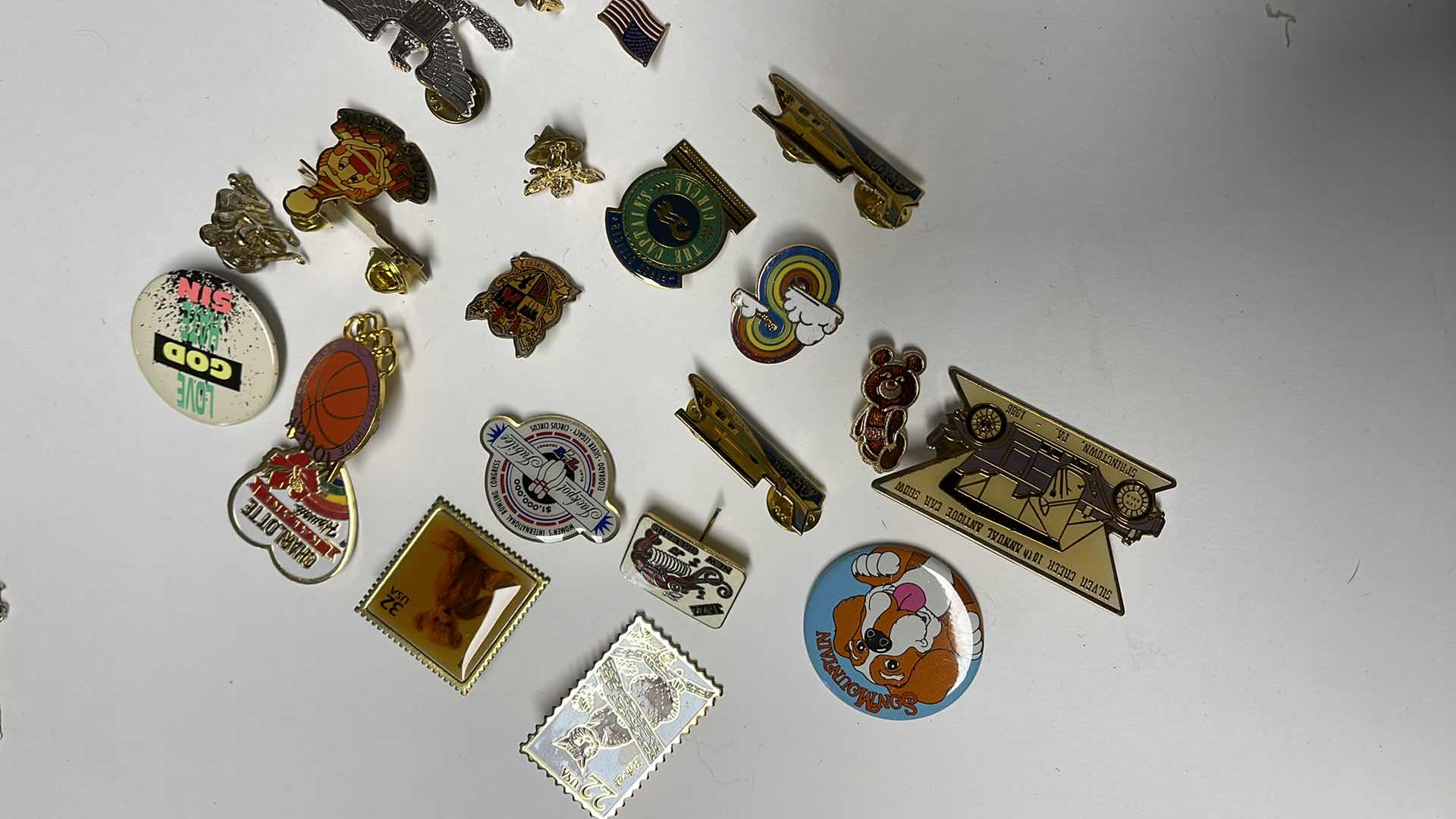 Photo 1 of VINTAGE COLLECTORS PUSH PINS VARIETY