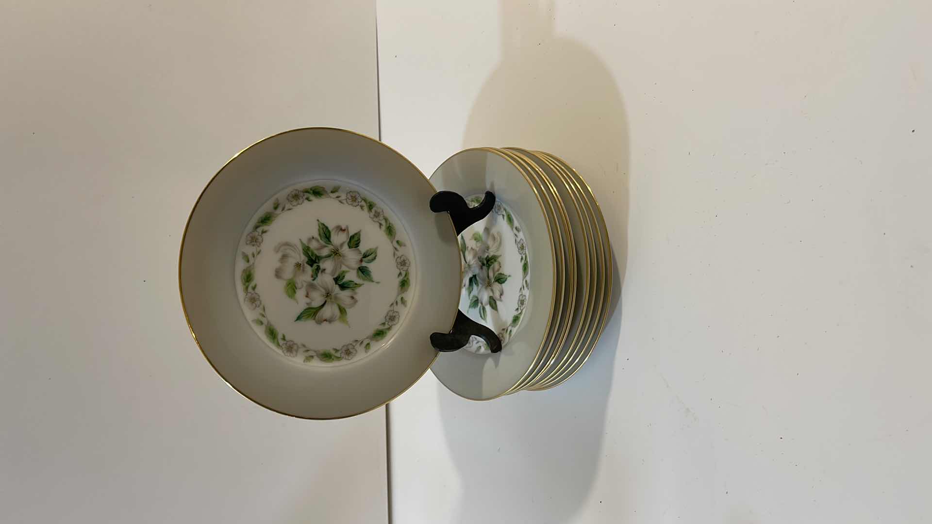 Photo 1 of 9 NORITAKE CHINA EDGEMONT BREAD PLATES / MORE IN AUCTION