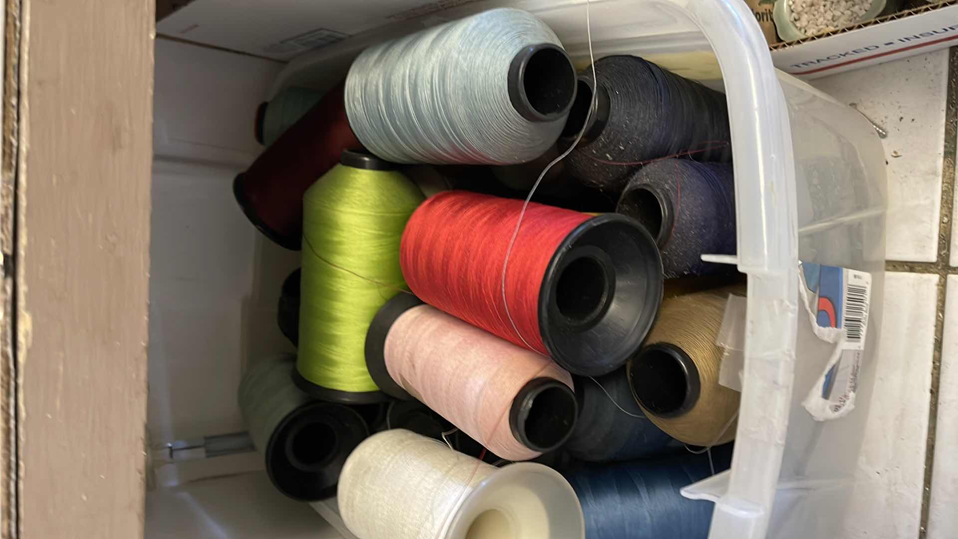 Photo 1 of SERGER THREAD LARGE LOT