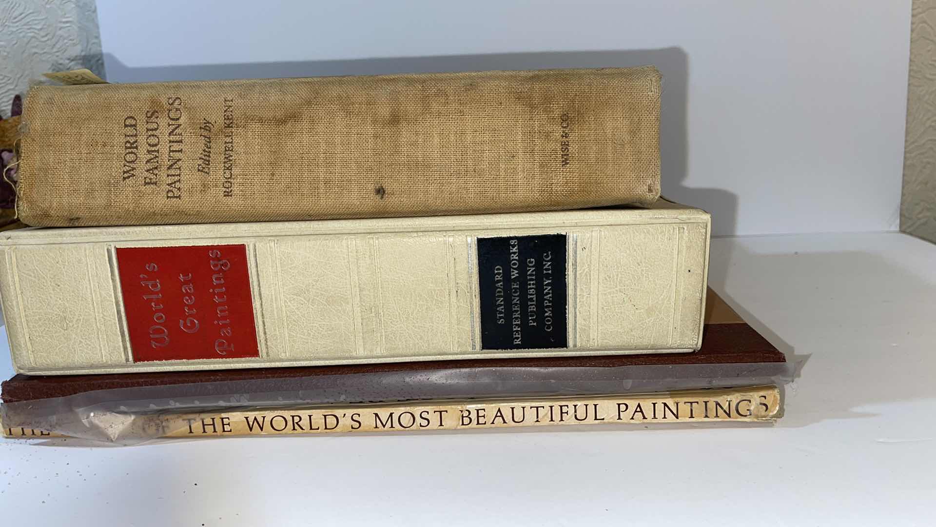 Photo 1 of VINTAGE ART BOOKS - WORLDS GREAT PAINTINGS , WORLDS FAMOUS PAINTINGS , MOST BEAUTIFUL PAINTINGS